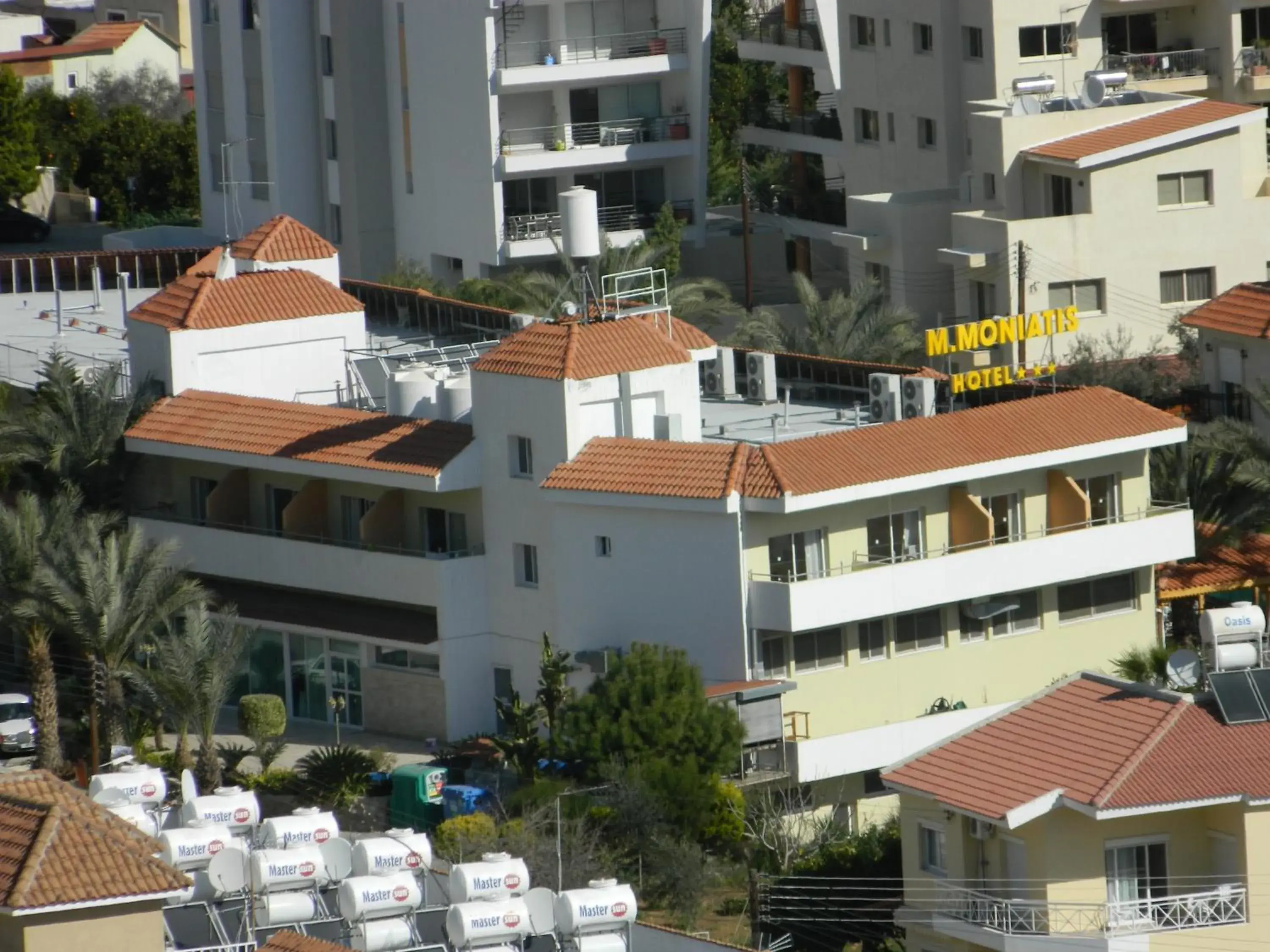 Bird's eye view in M. Moniatis Hotel Bird's eye view in M. Moniatis Hotel