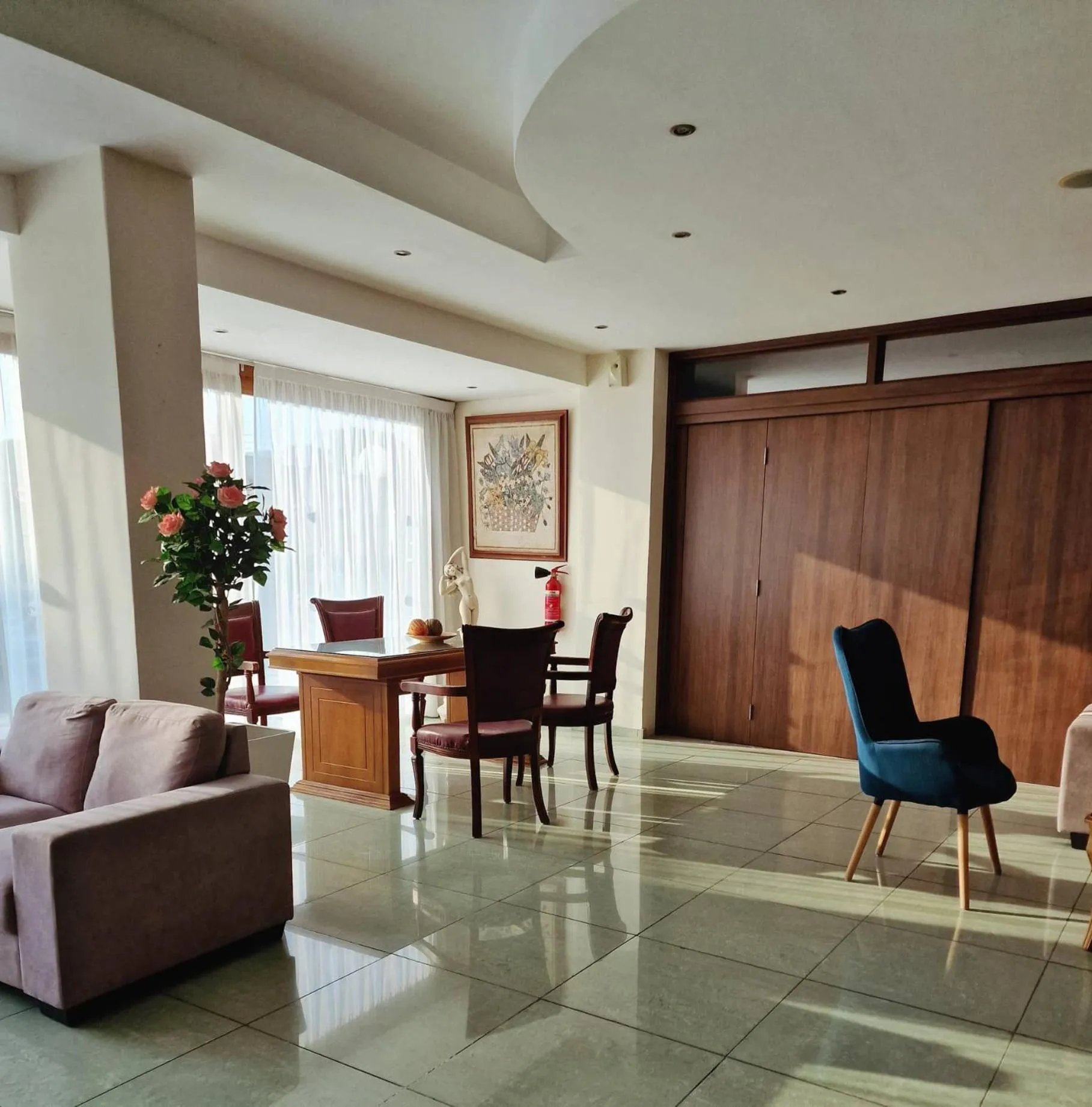 Lobby or reception in M. Moniatis Hotel