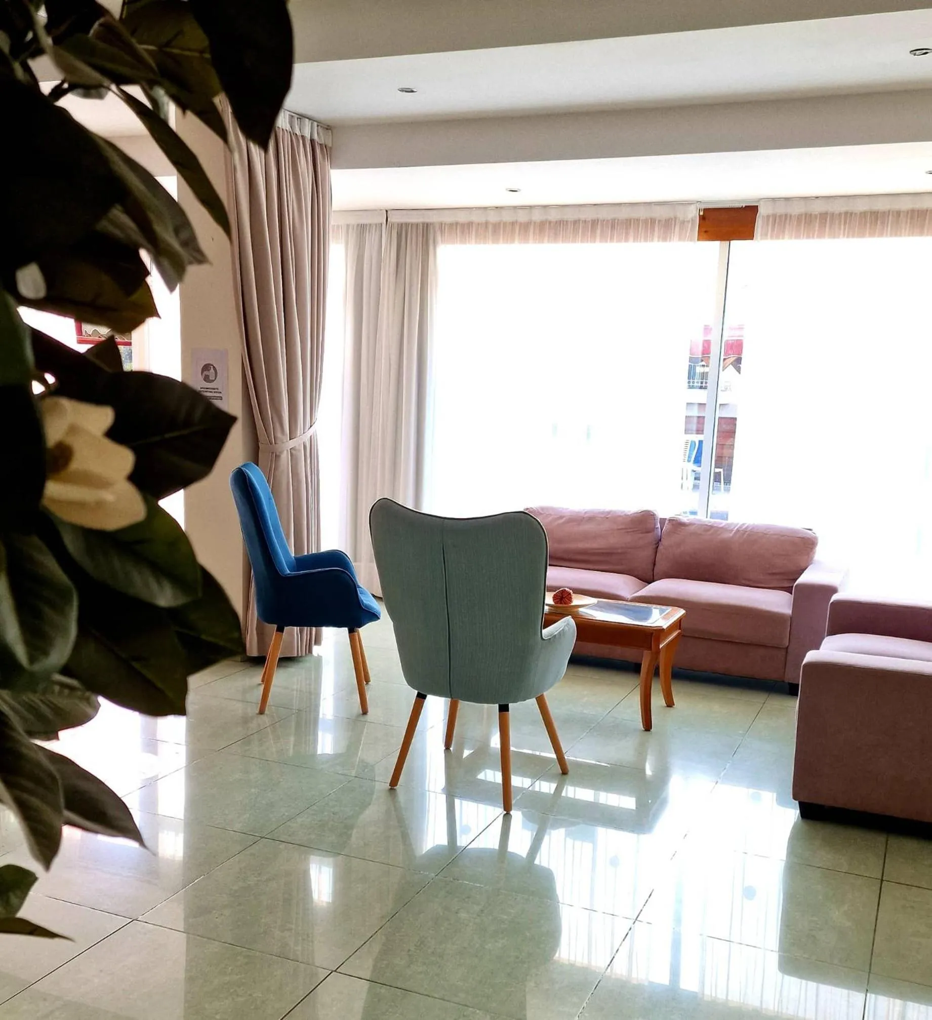 Lobby or reception in M. Moniatis Hotel