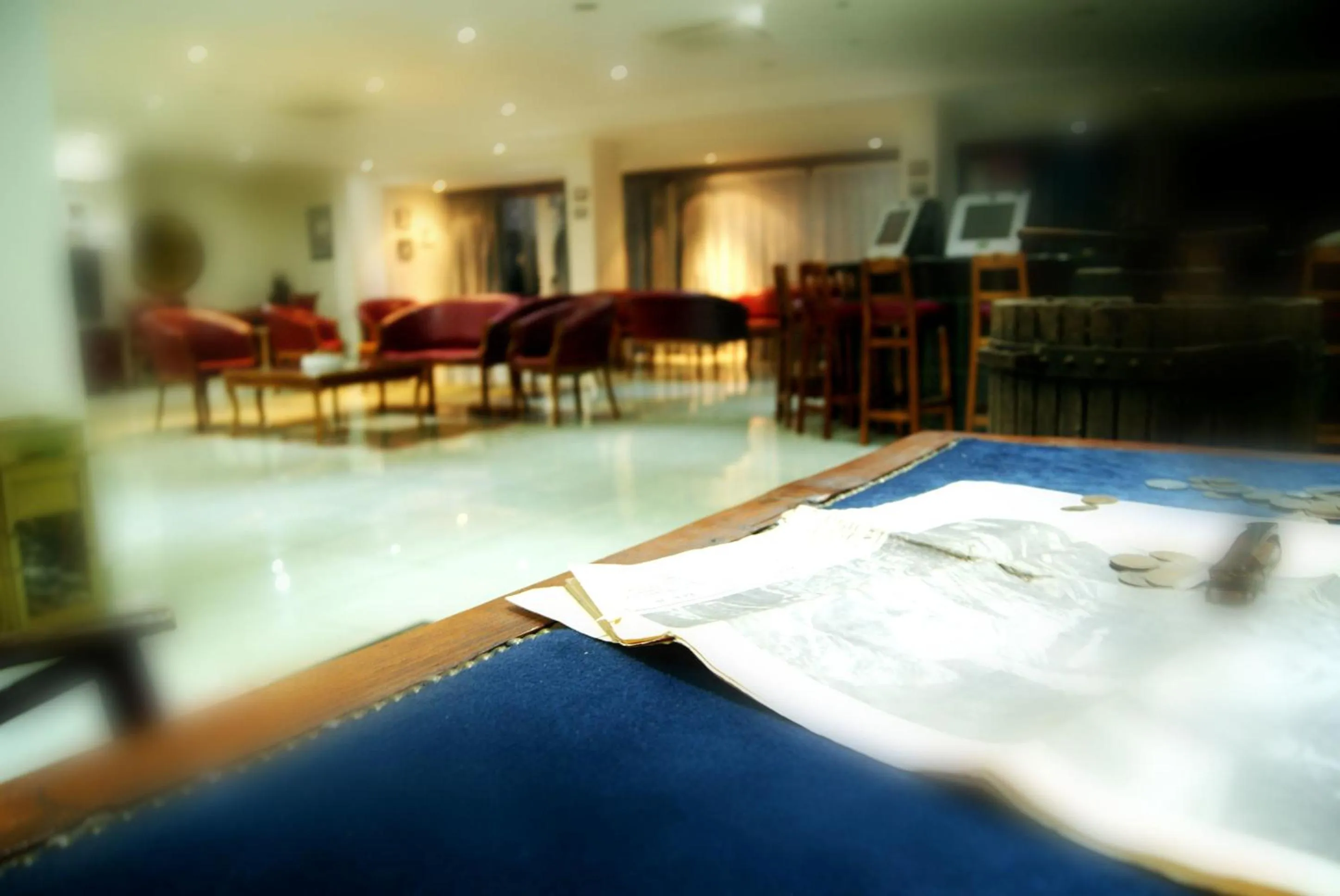 Lobby or reception in M. Moniatis Hotel