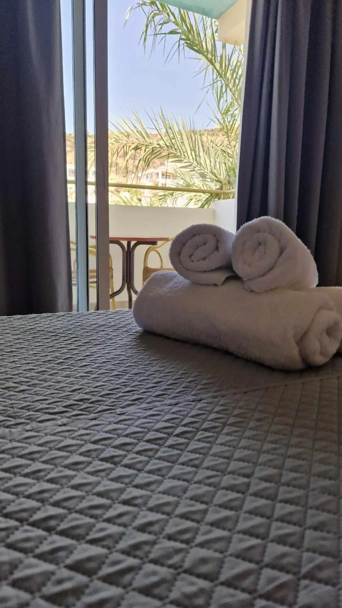 Bed in M. Moniatis Hotel