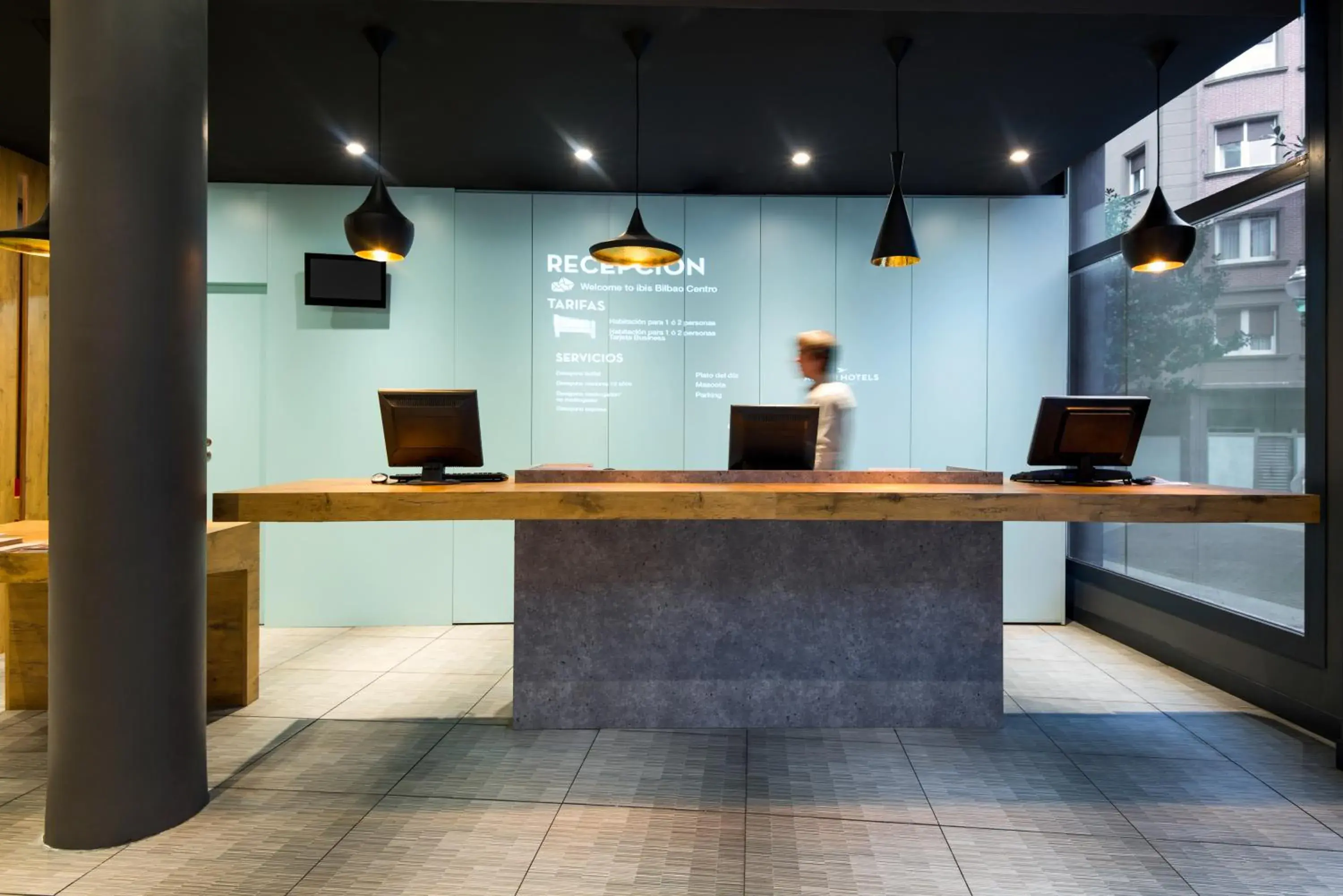 Lobby or reception in Ibis Bilbao Centro Lobby or reception in Ibis Bilbao Centro