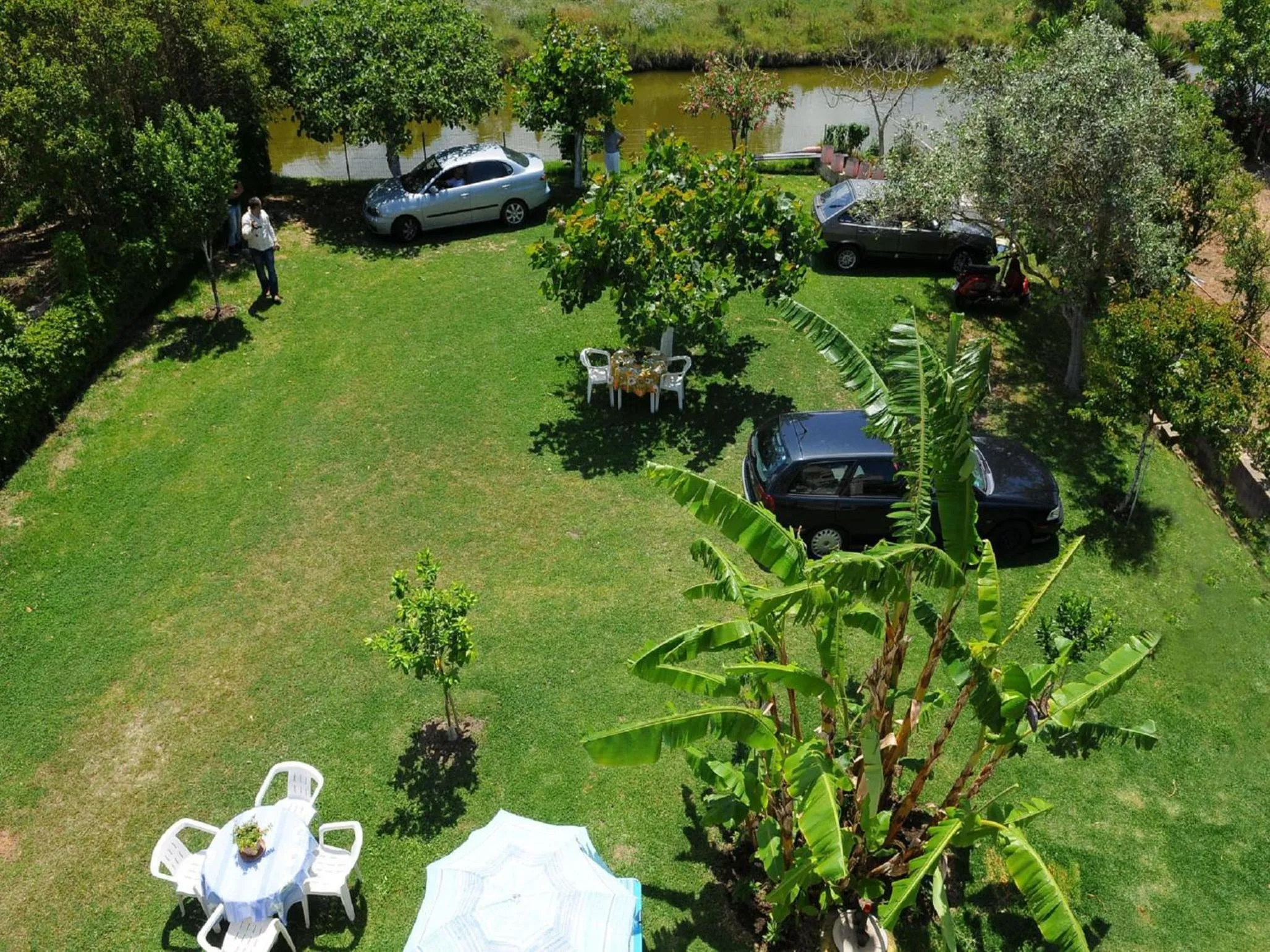 Garden in Toula's Apartments