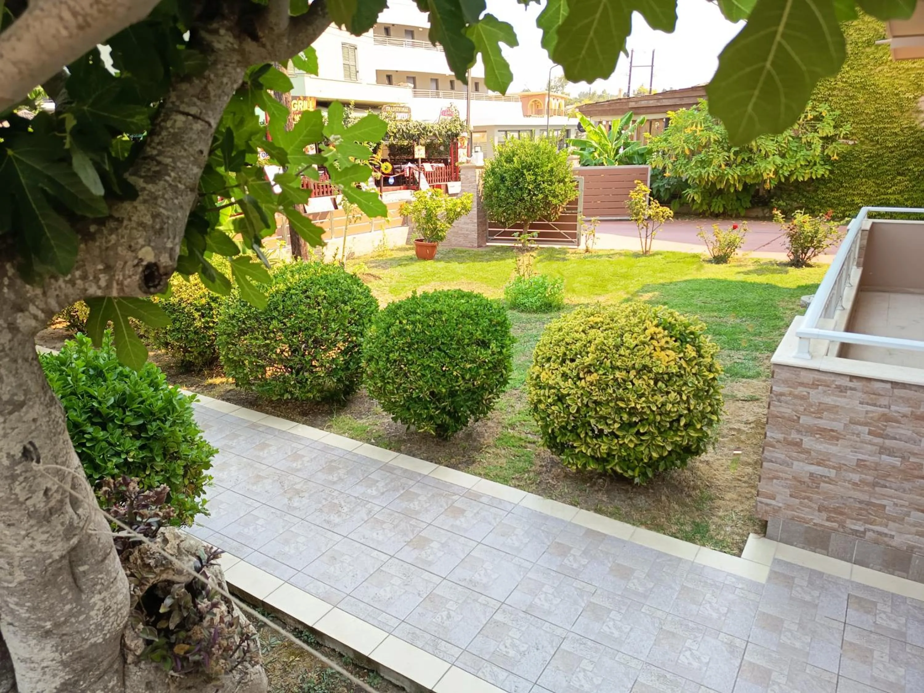 Garden in Toula's Apartments