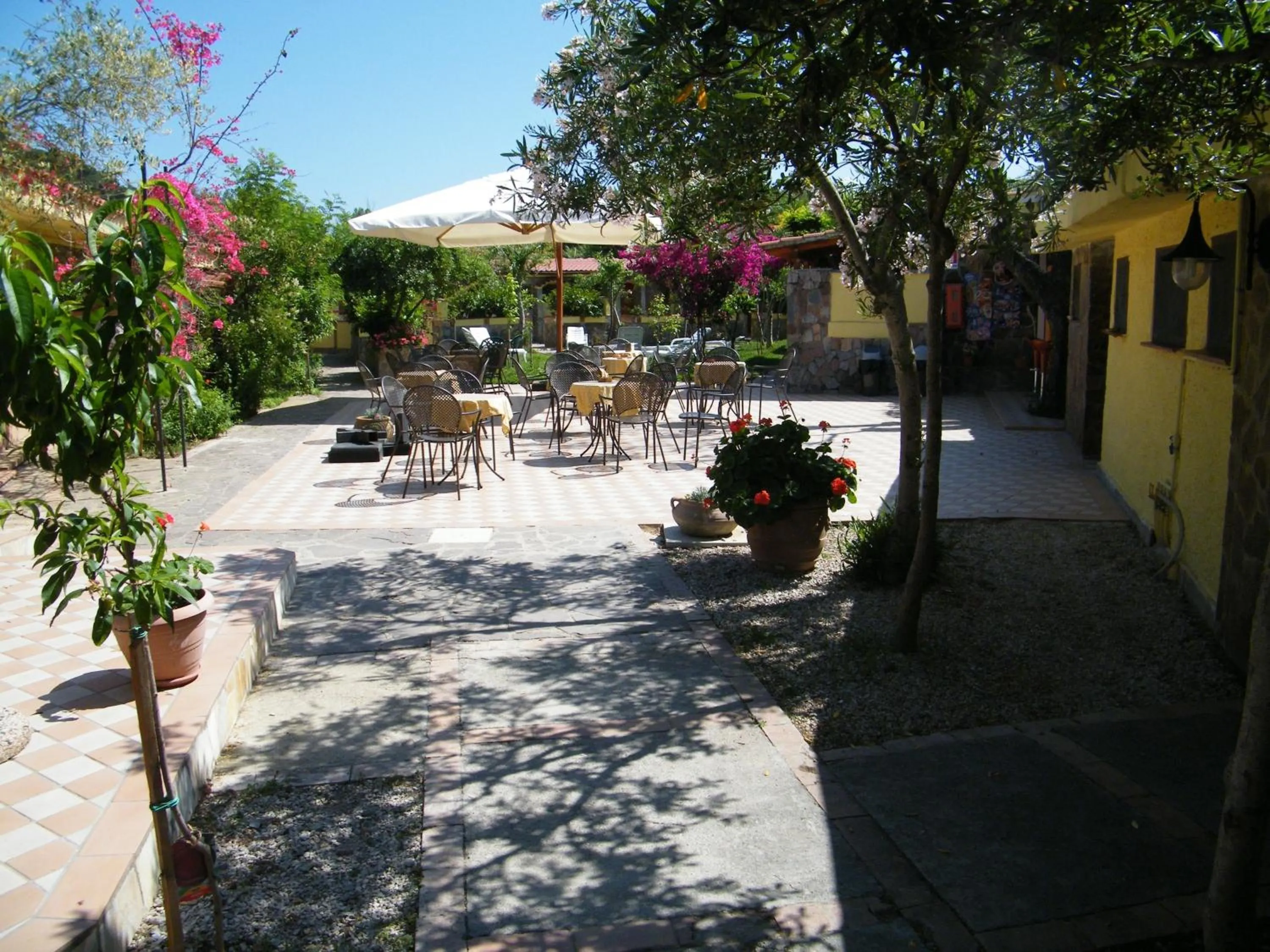 Decorative detail in Hotel Villaggio Tabù