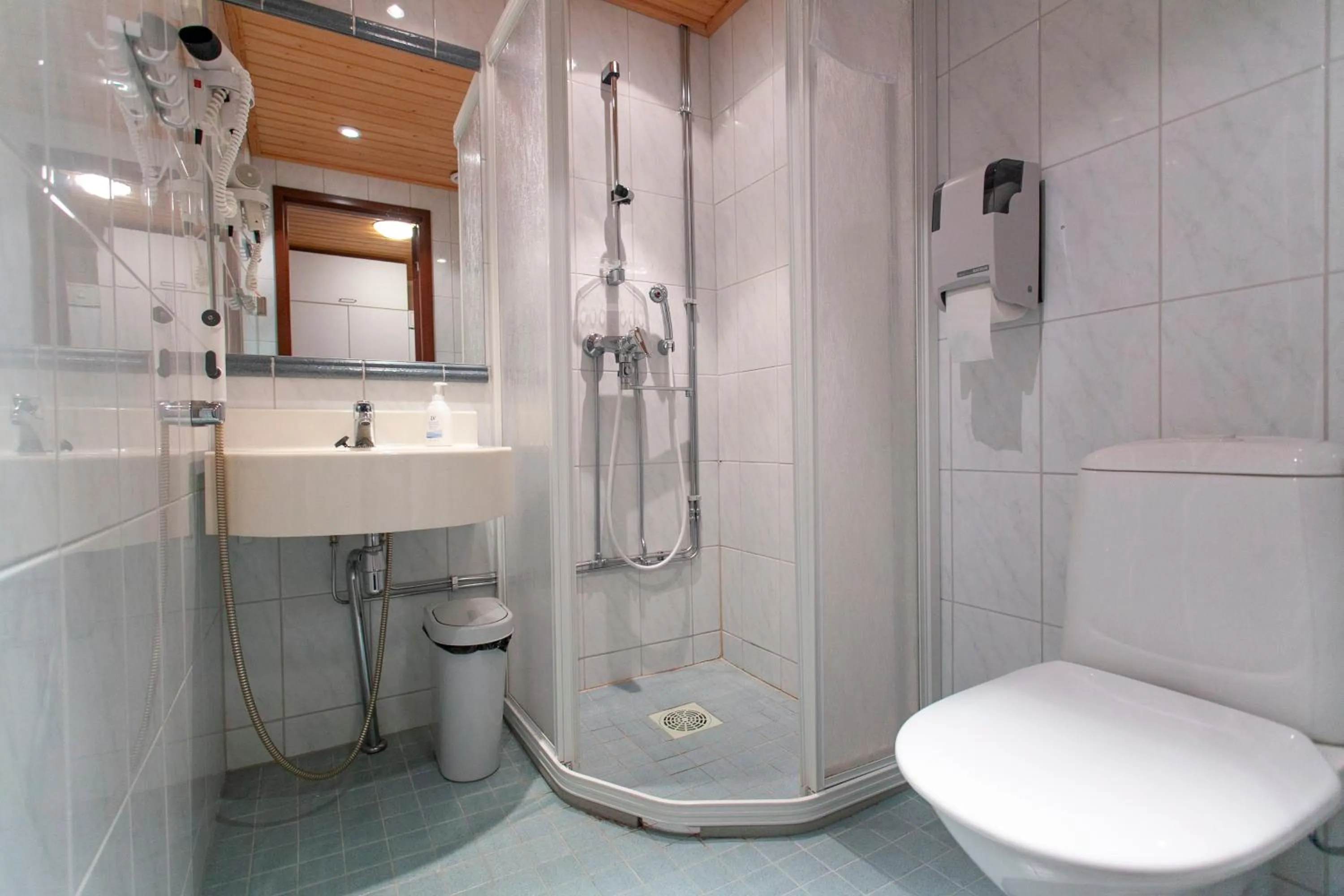 Shower in Holiday Club Salla Superior Apartments