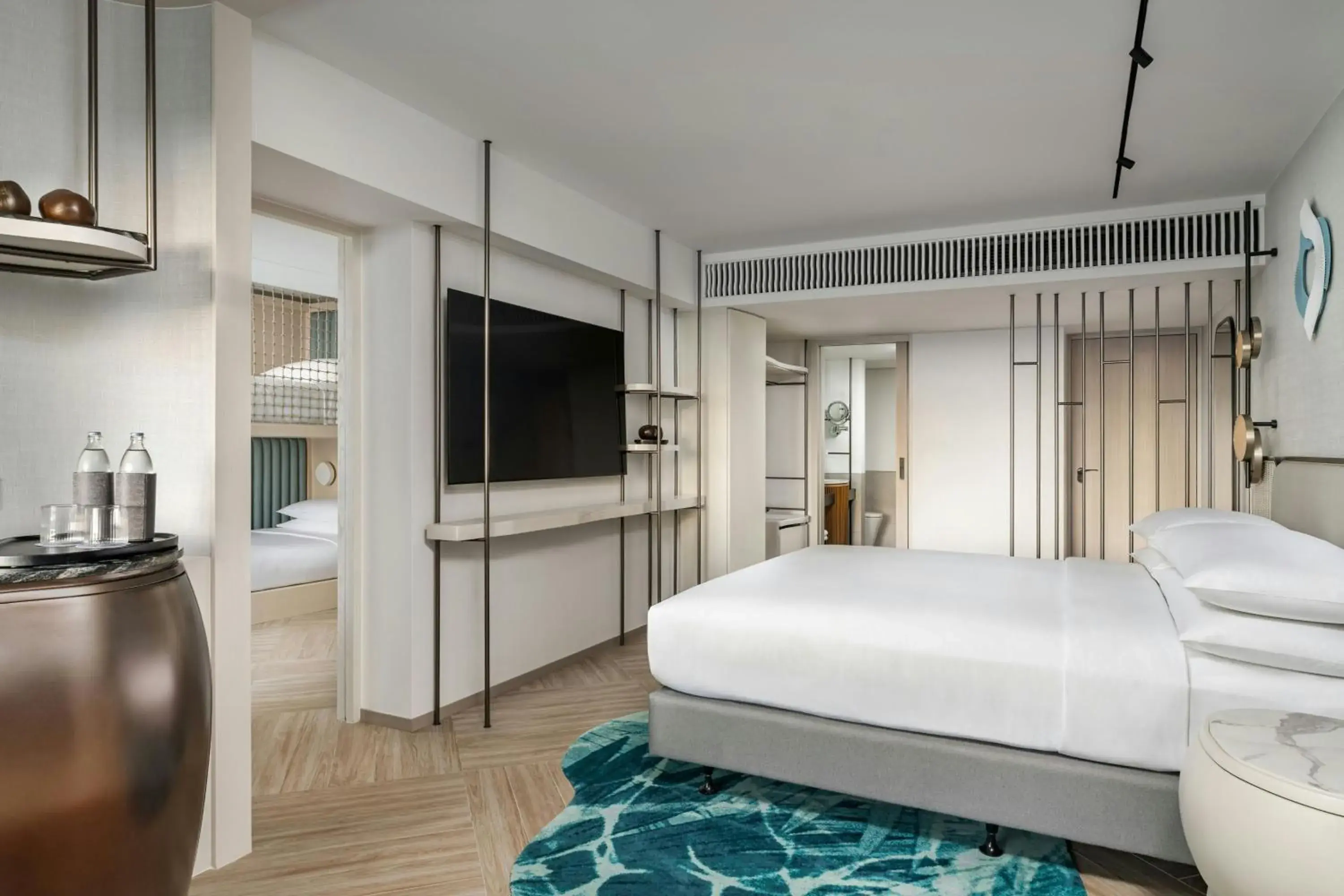 Family room, 1 King, 1 Bunk Beds, Resort view in Pattaya Marriott Resort and Spa Family room, 1 King, 1 Bunk Beds, Resort view in Pattaya Marriott Resort and Spa