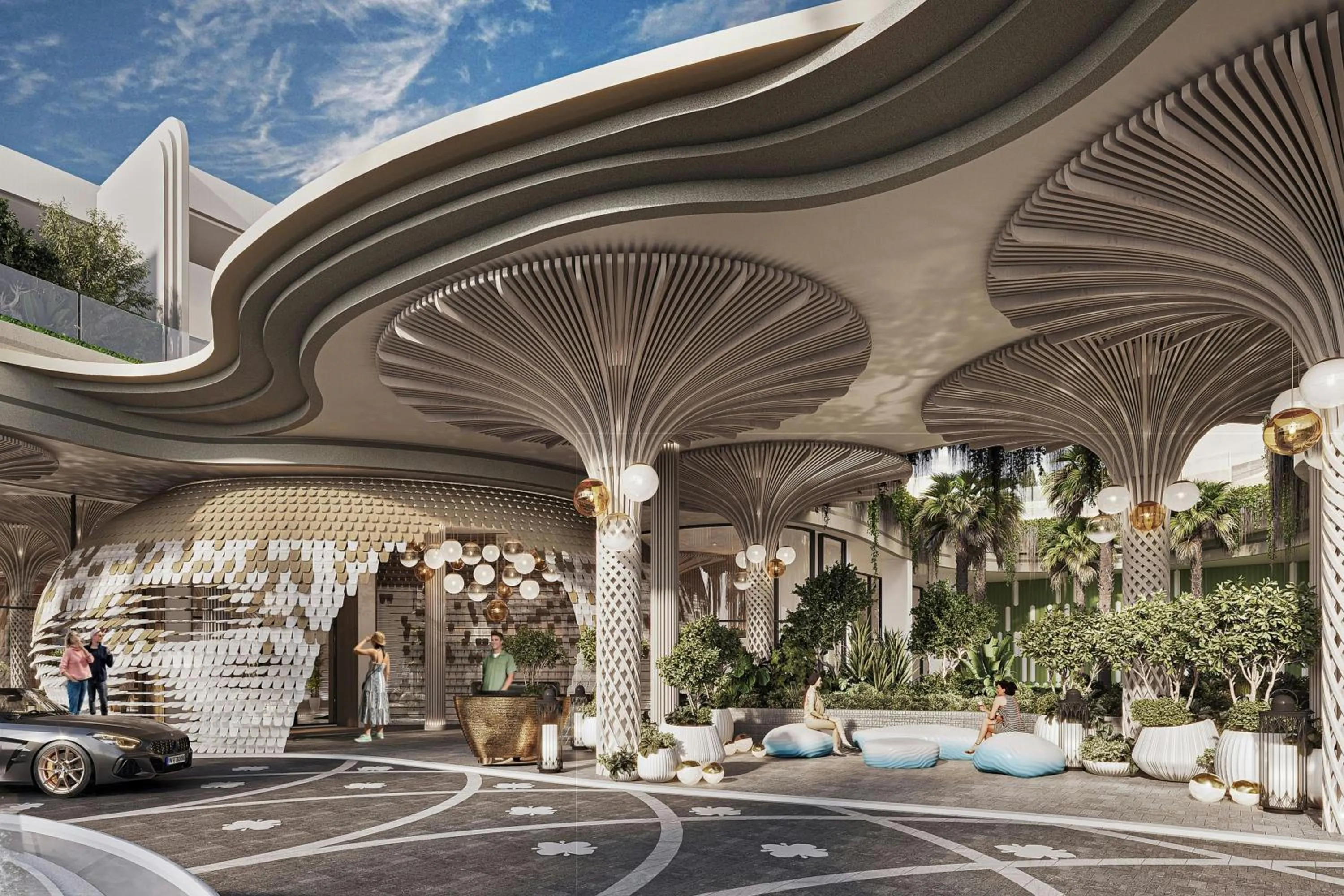 Lobby or reception in Pattaya Marriott Resort and Spa