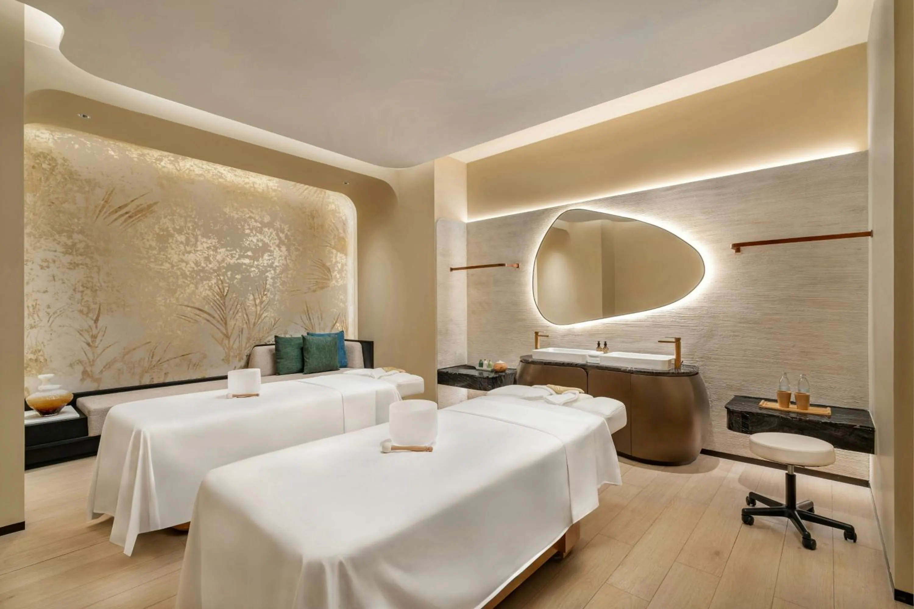 Spa and wellness centre/facilities, Bed in Pattaya Marriott Resort and Spa