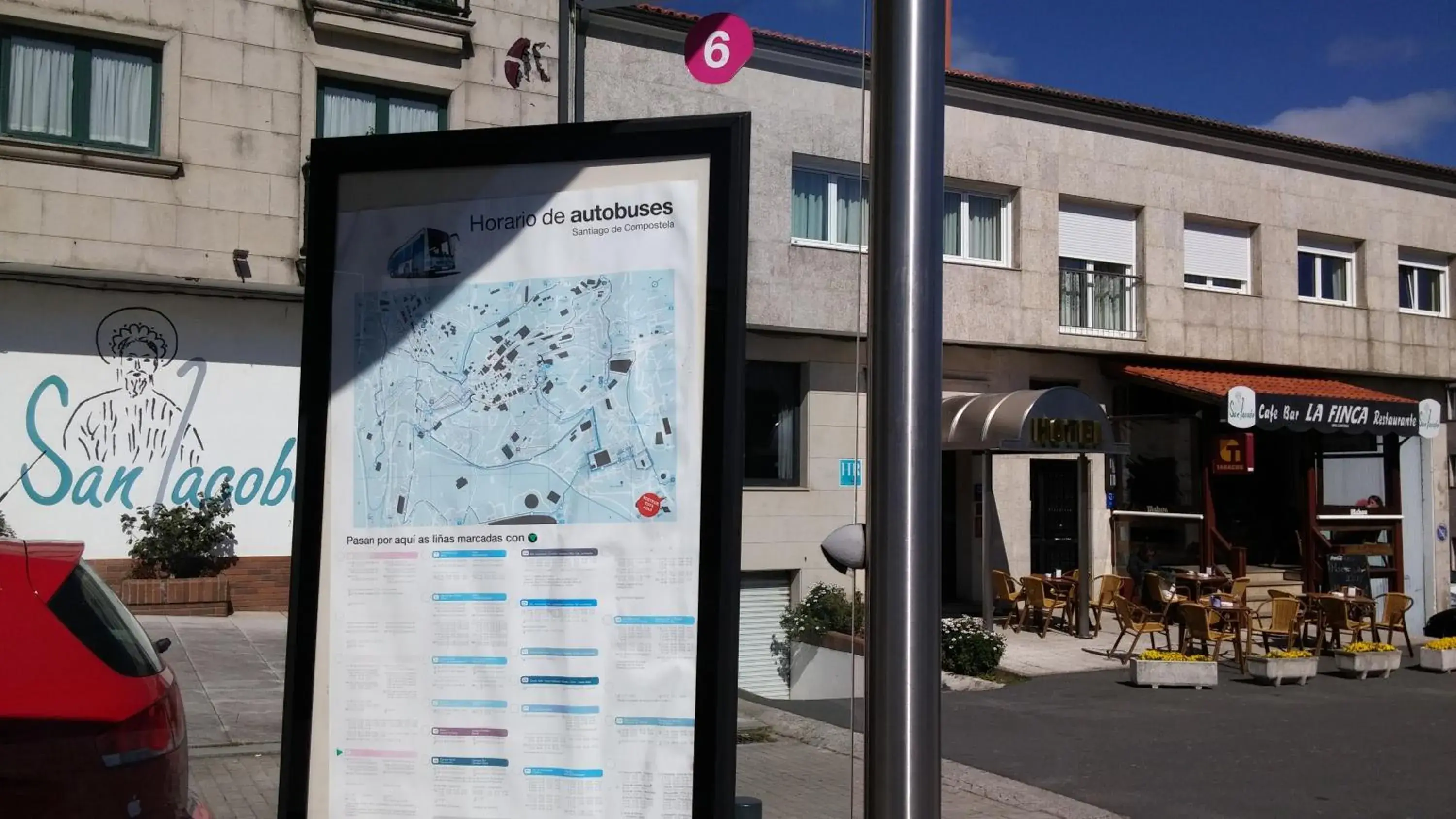 Facade/entrance in Hotel San Jacobo Facade/entrance in Hotel San Jacobo