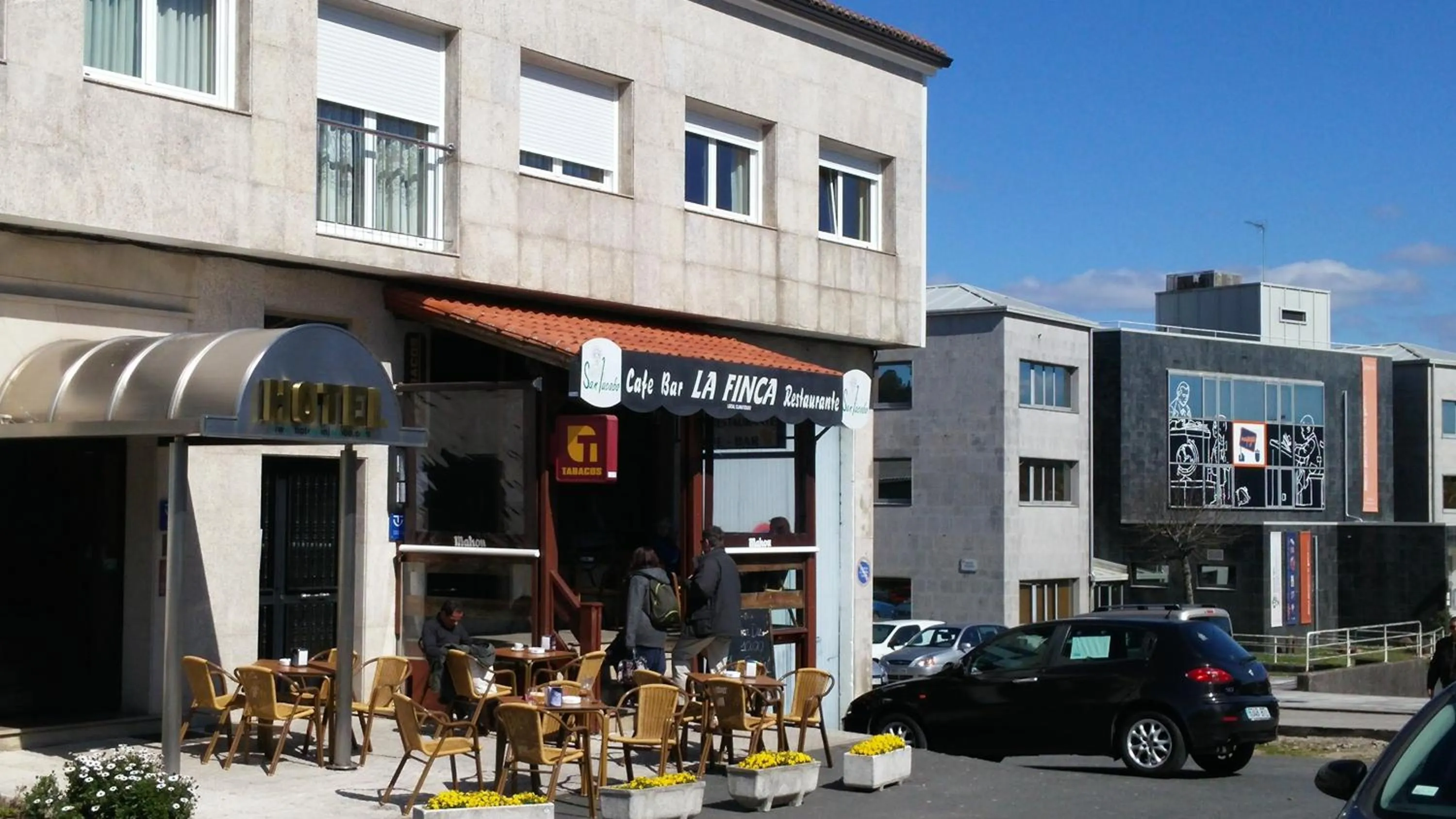 Facade/entrance in Hotel San Jacobo