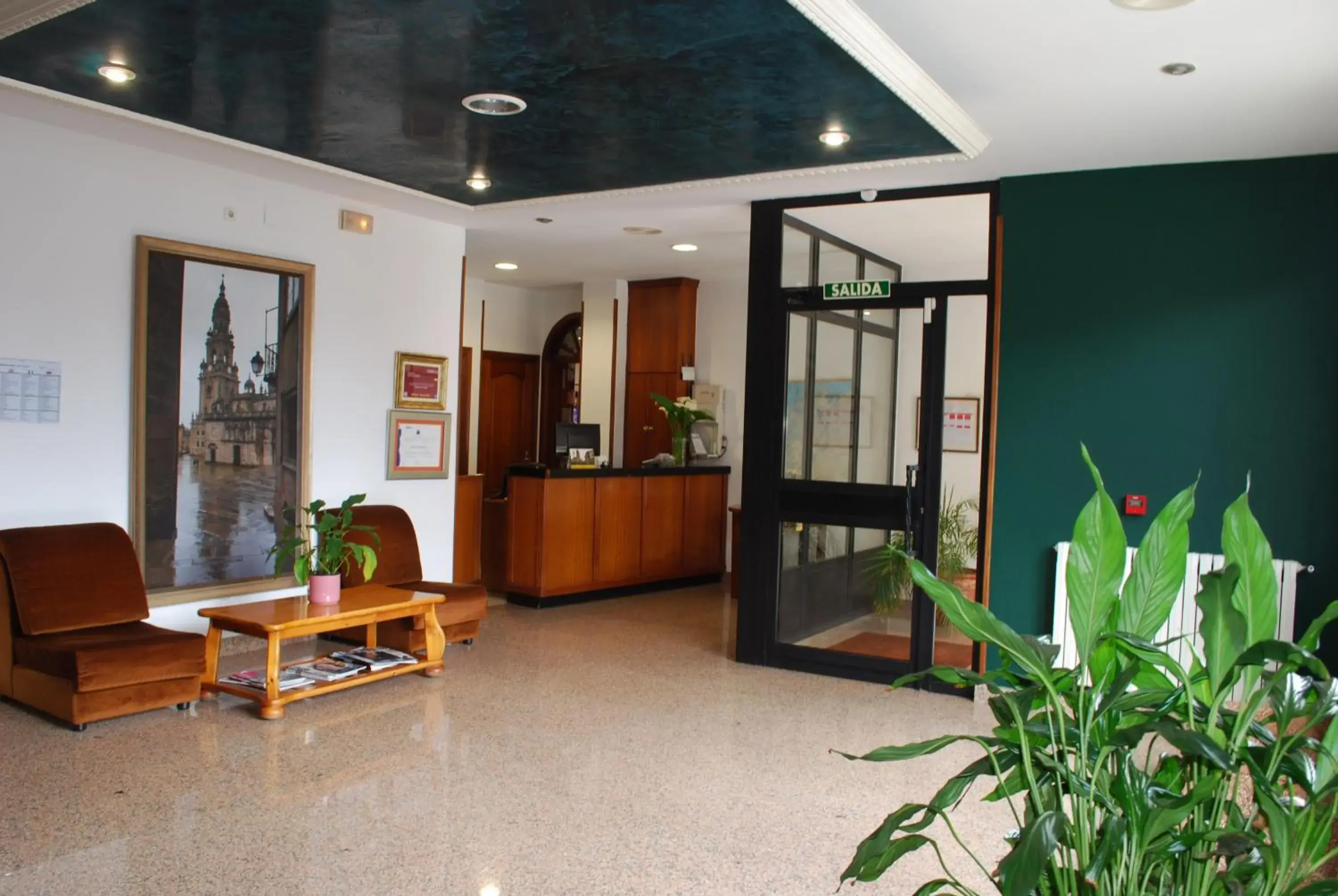 Lobby or reception in Hotel San Jacobo Lobby or reception in Hotel San Jacobo