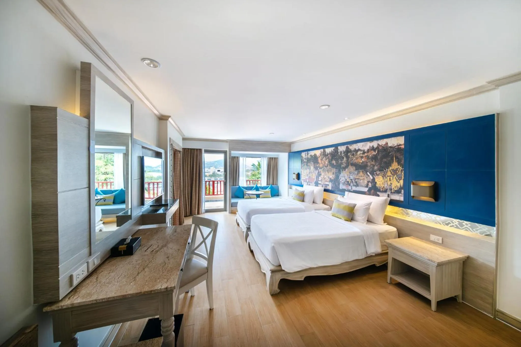 Photo of the whole room, Bed in Novotel Phuket Resort