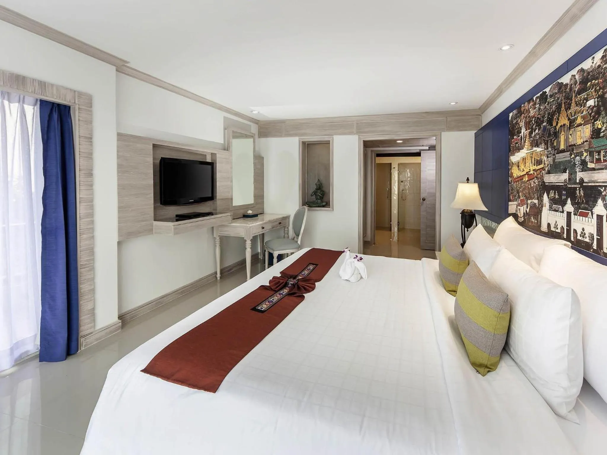 Bedroom, Bed in Novotel Phuket Resort