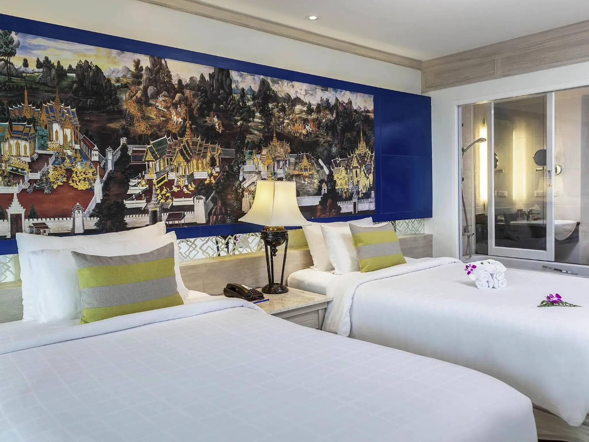 Bedroom, Bed in Novotel Phuket Resort