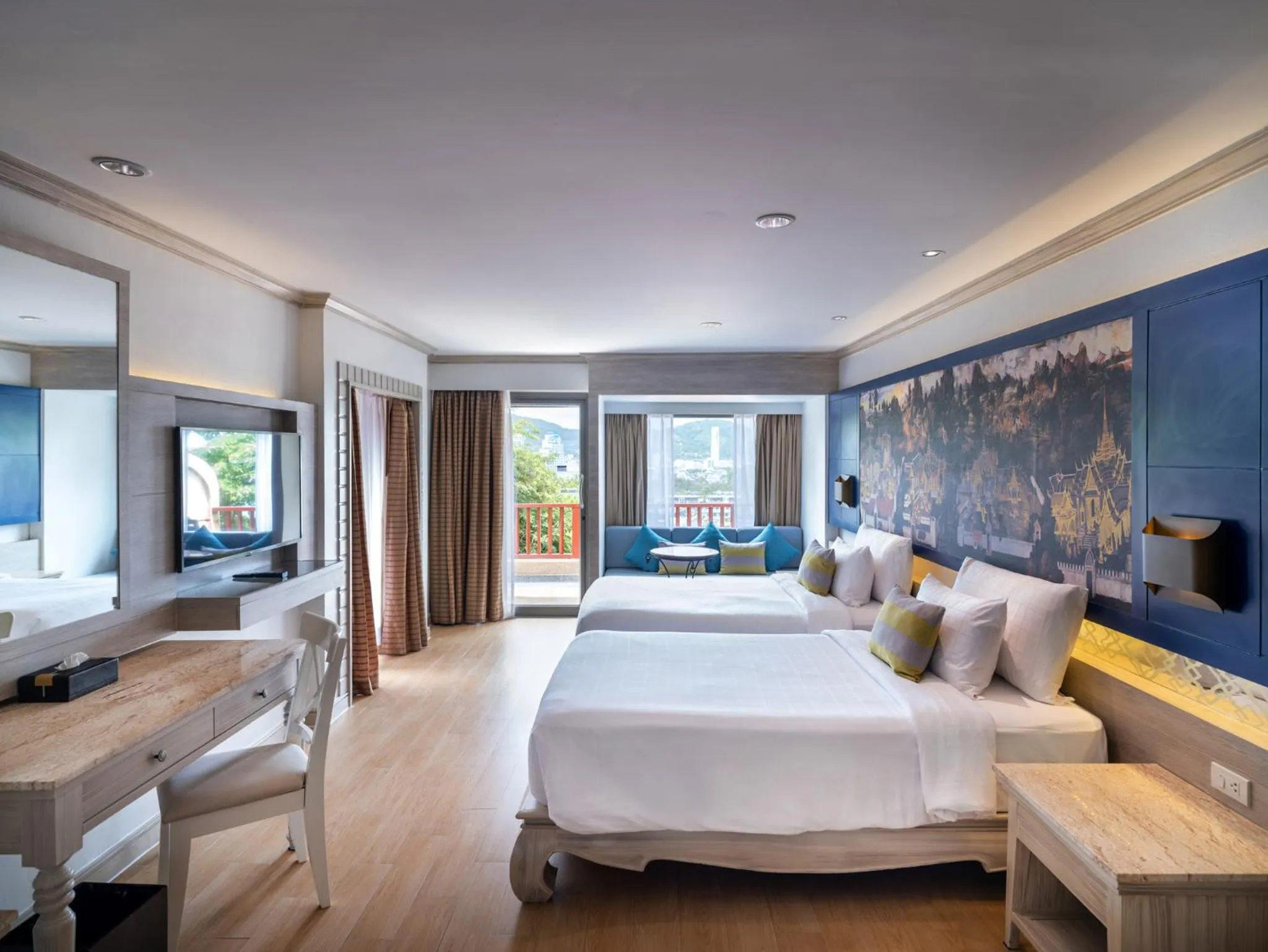 Photo of the whole room, Bed in Novotel Phuket Resort