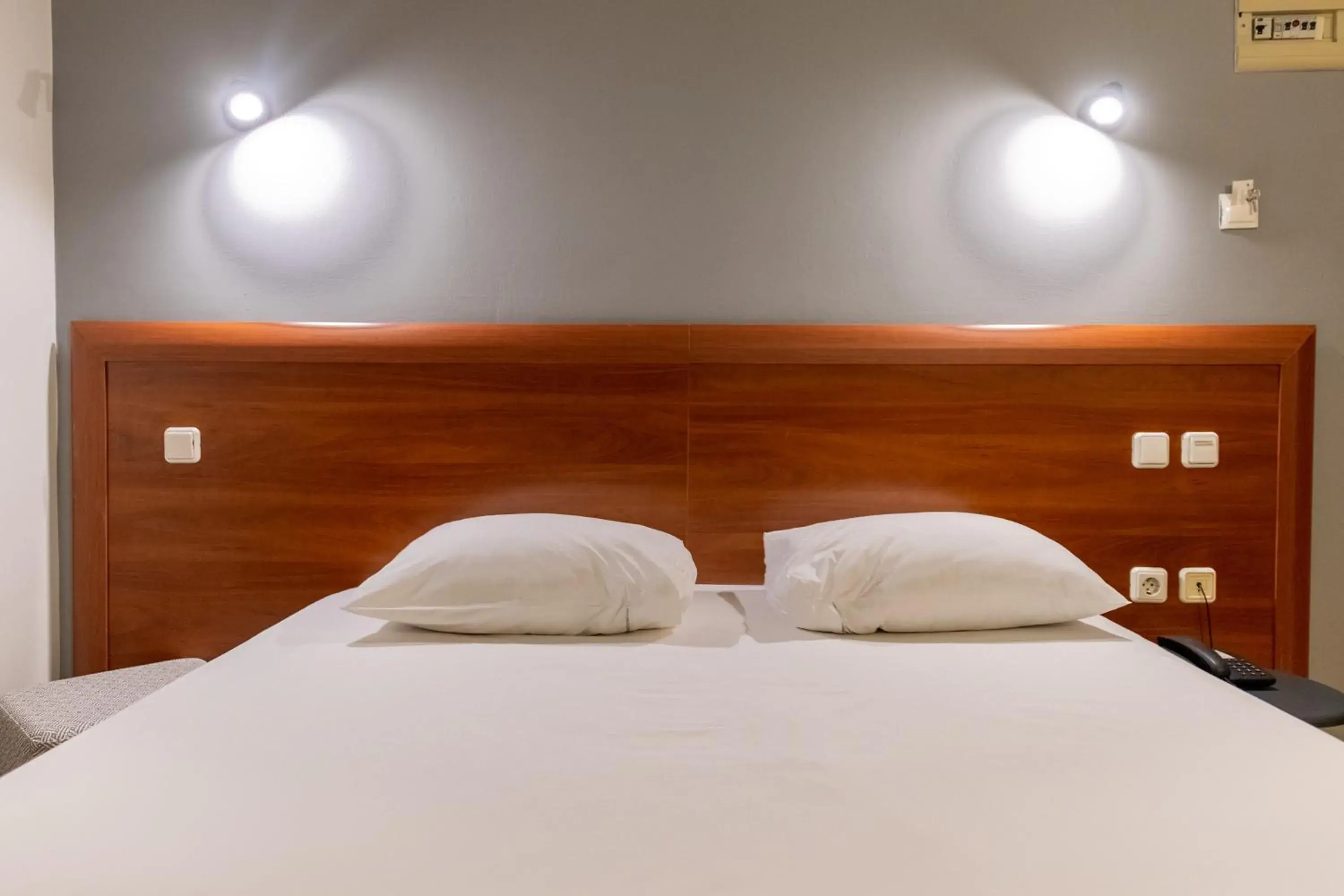 Bed in Stalis Hotel Bed in Stalis Hotel