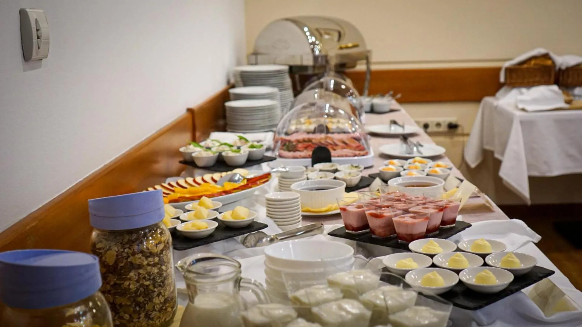 Breakfast in Erhardt Panzió