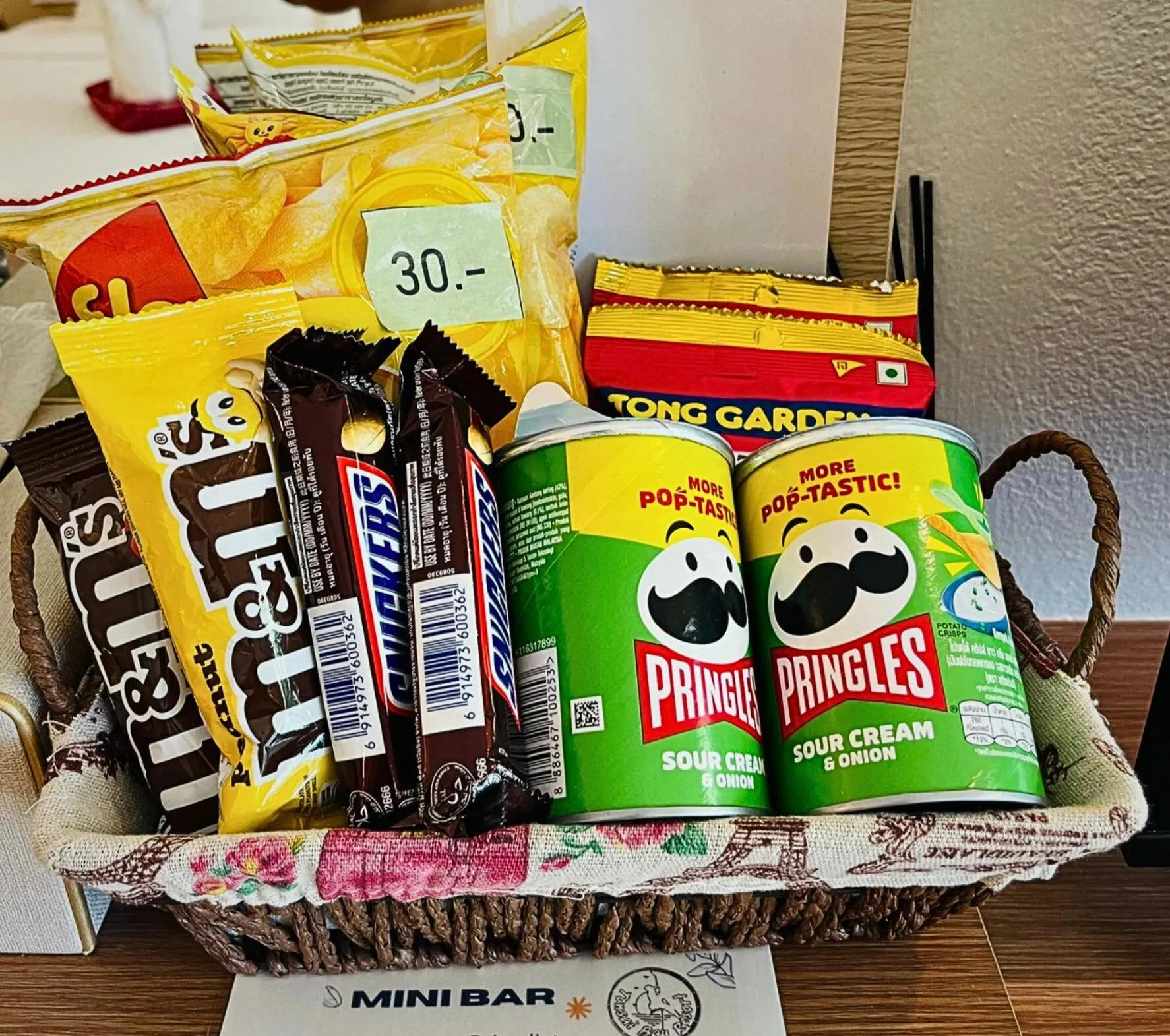 minibar in Tonsai Bay Resort