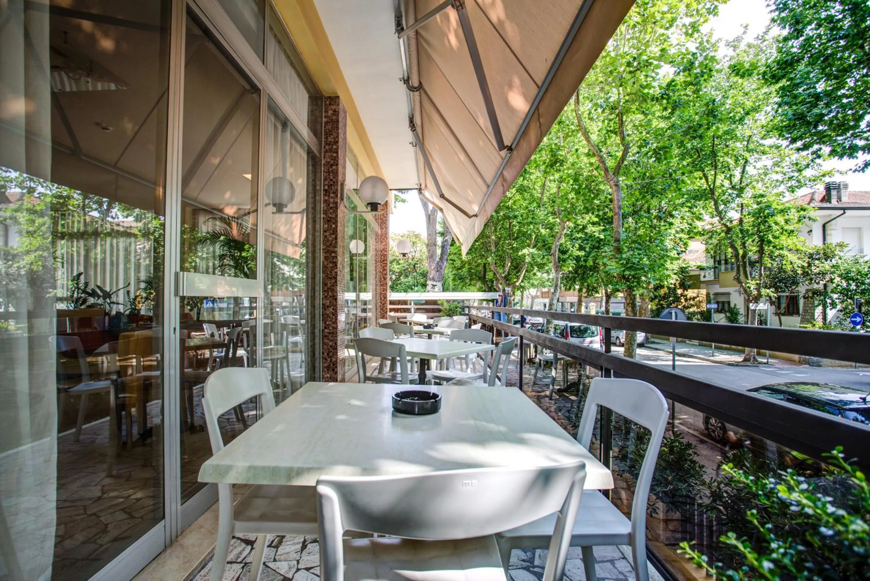 Patio in Hotel Tiziana