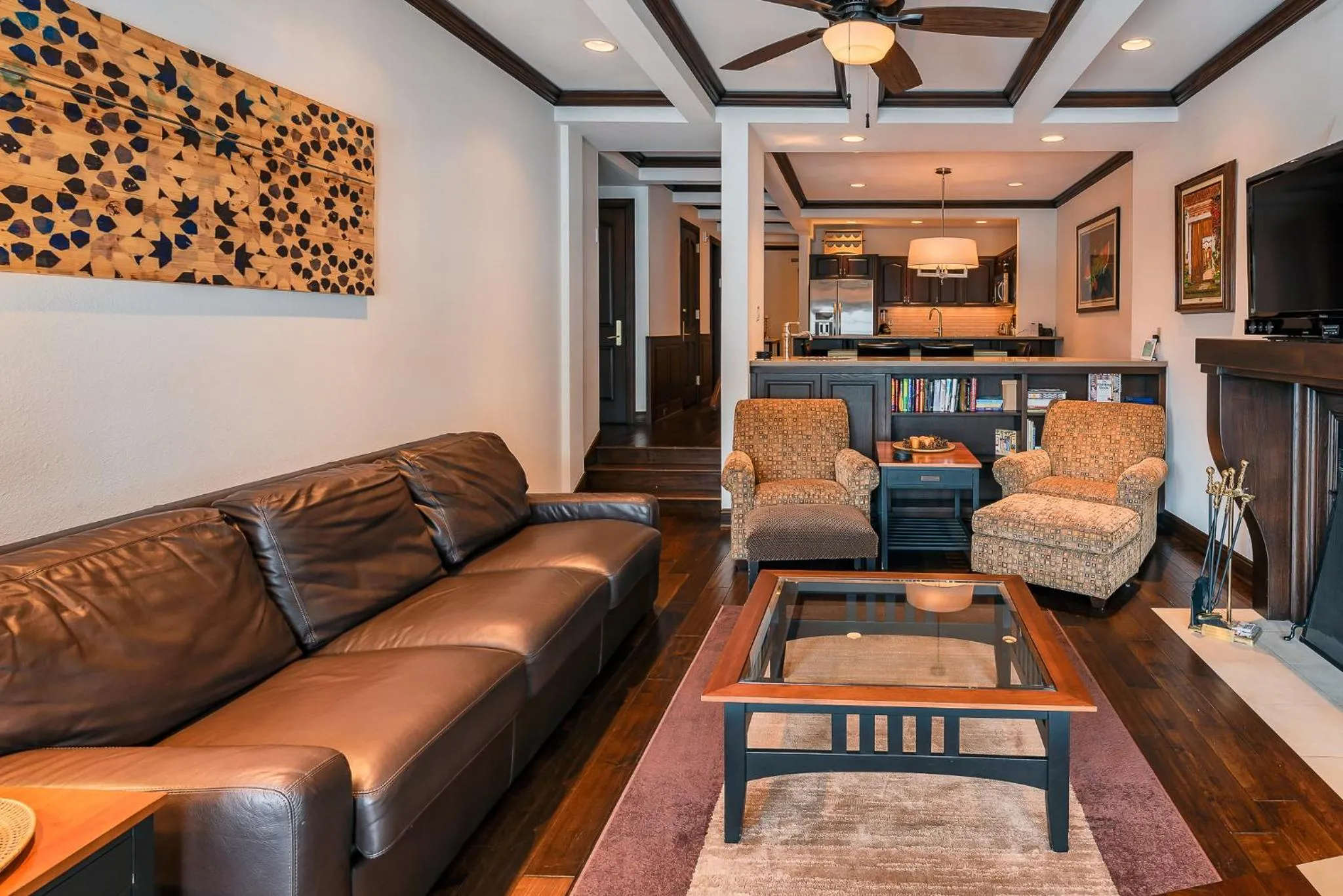 Living room in Creekside at Beaver Creek
