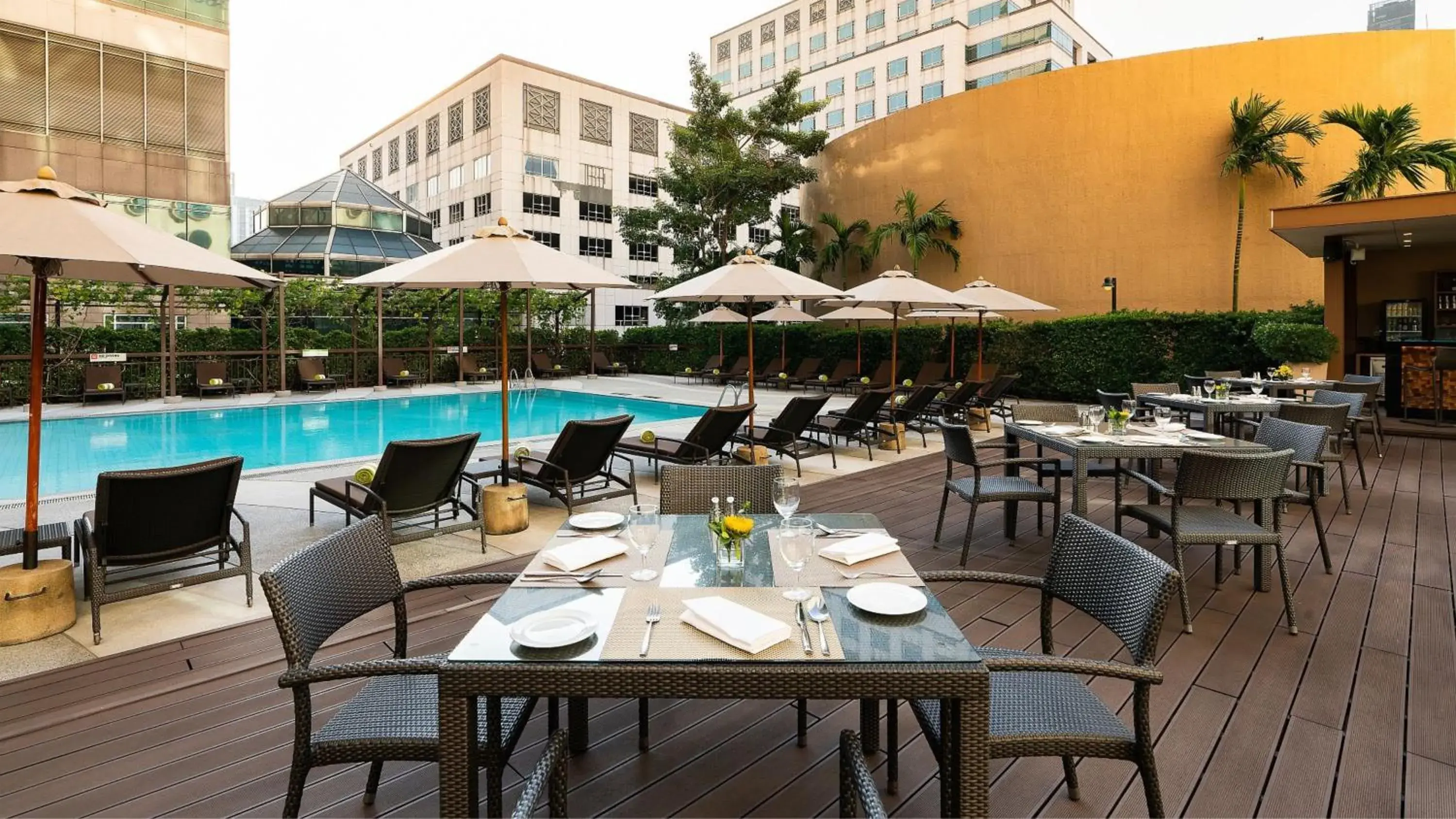 Swimming pool in Holiday Inn Bangkok Silom by IHG Swimming pool in Holiday Inn Bangkok Silom by IHG