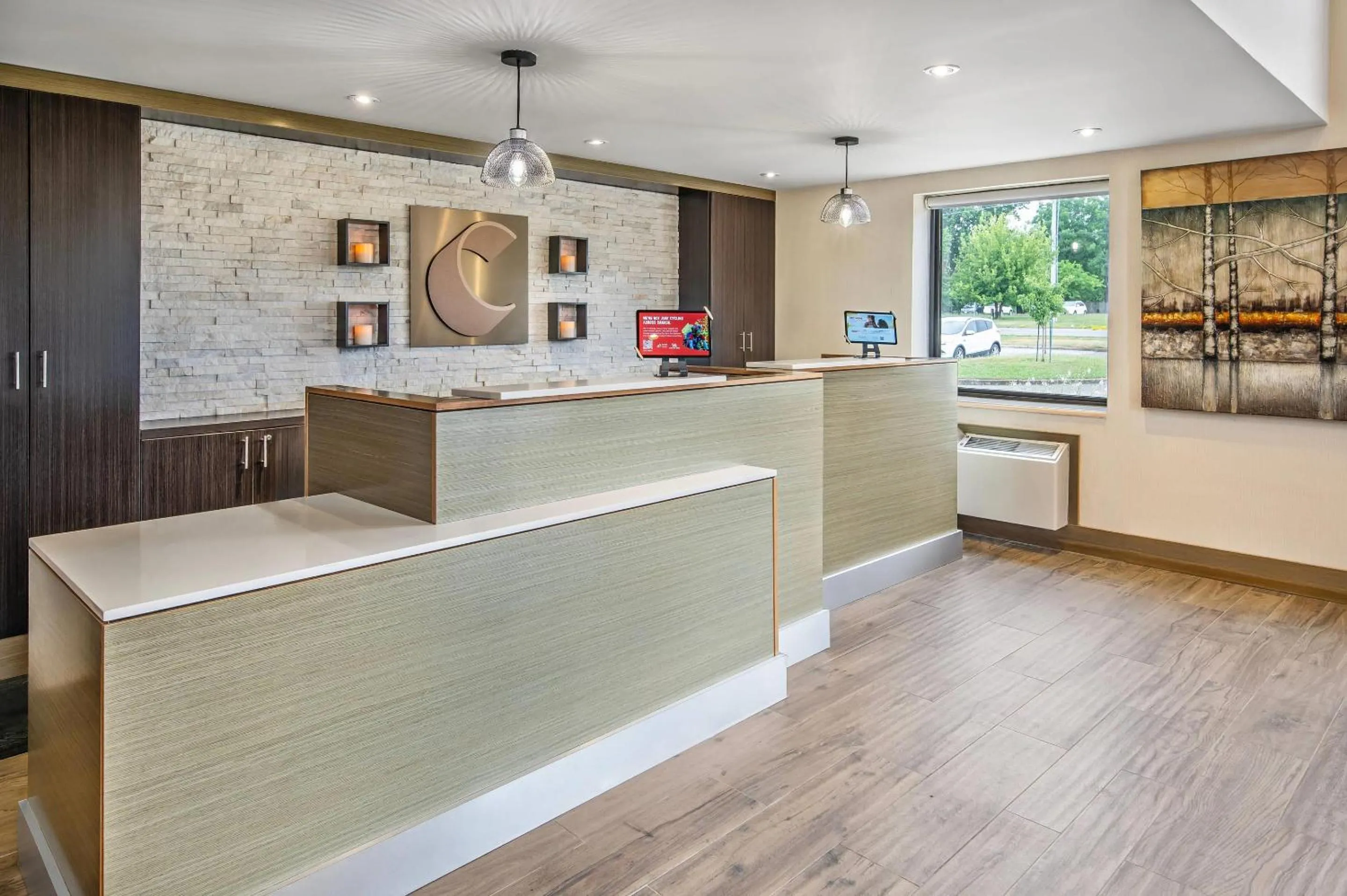 Lobby or reception in Comfort Inn