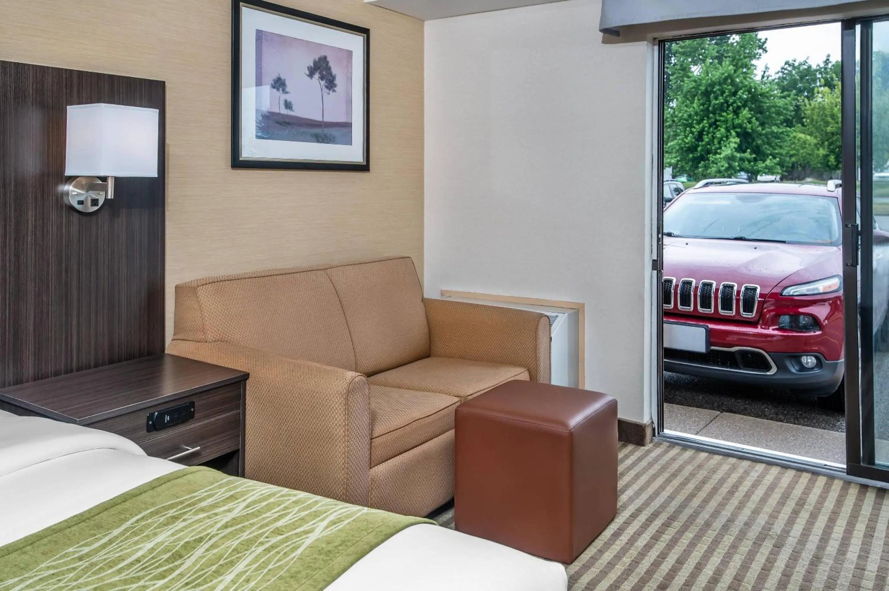 Bedroom in Comfort Inn