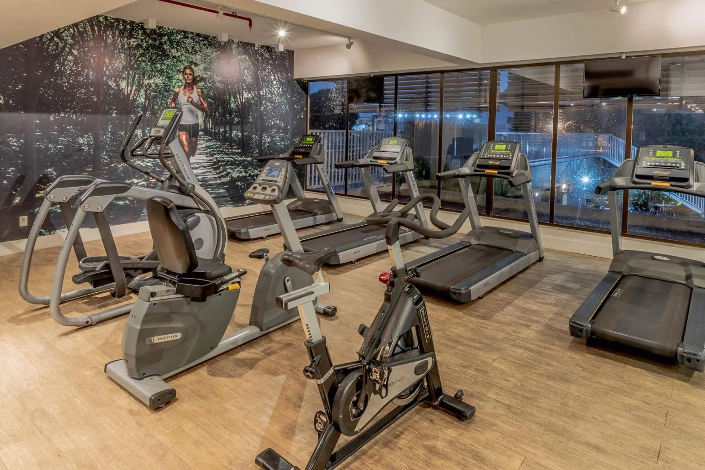 Fitness centre/facilities in Hotel Deville Prime Cuiabá