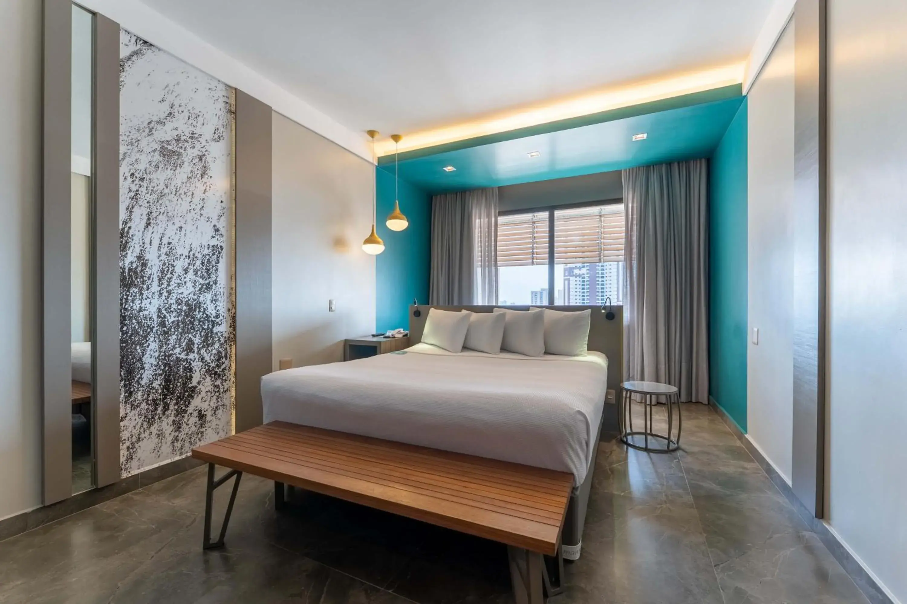 Bed in Hotel Deville Prime Cuiabá Bed in Hotel Deville Prime Cuiabá