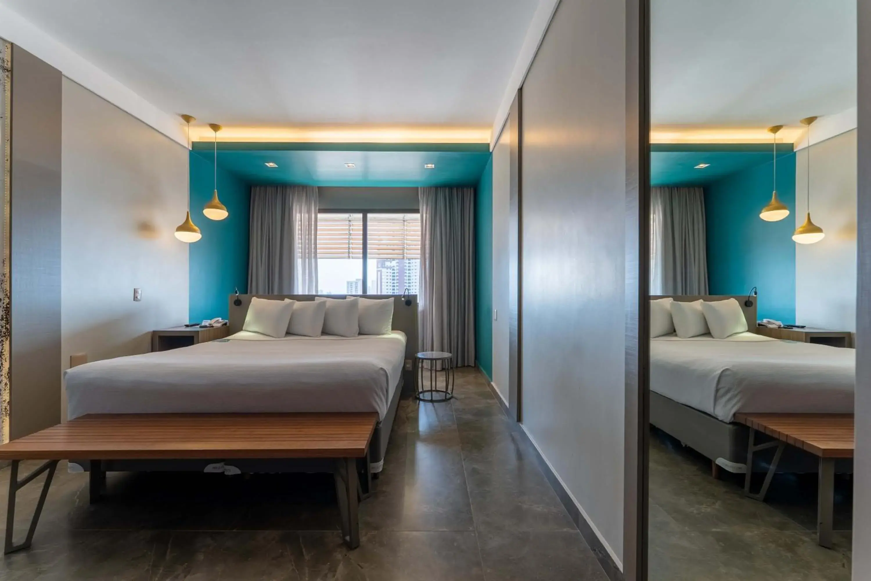 Bed in Hotel Deville Prime Cuiabá Bed in Hotel Deville Prime Cuiabá