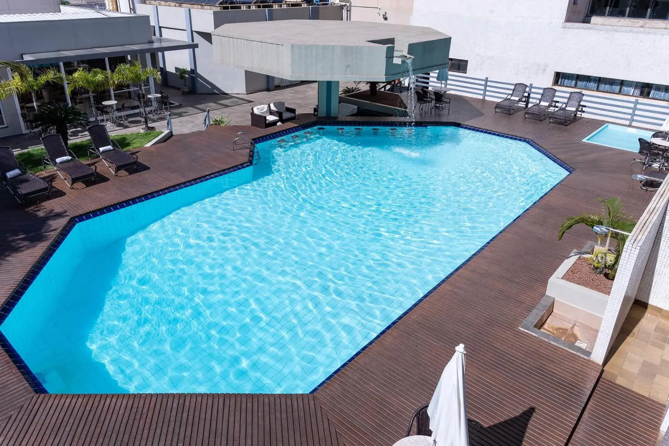 Pool view in Hotel Deville Prime Cuiabá Pool view in Hotel Deville Prime Cuiabá