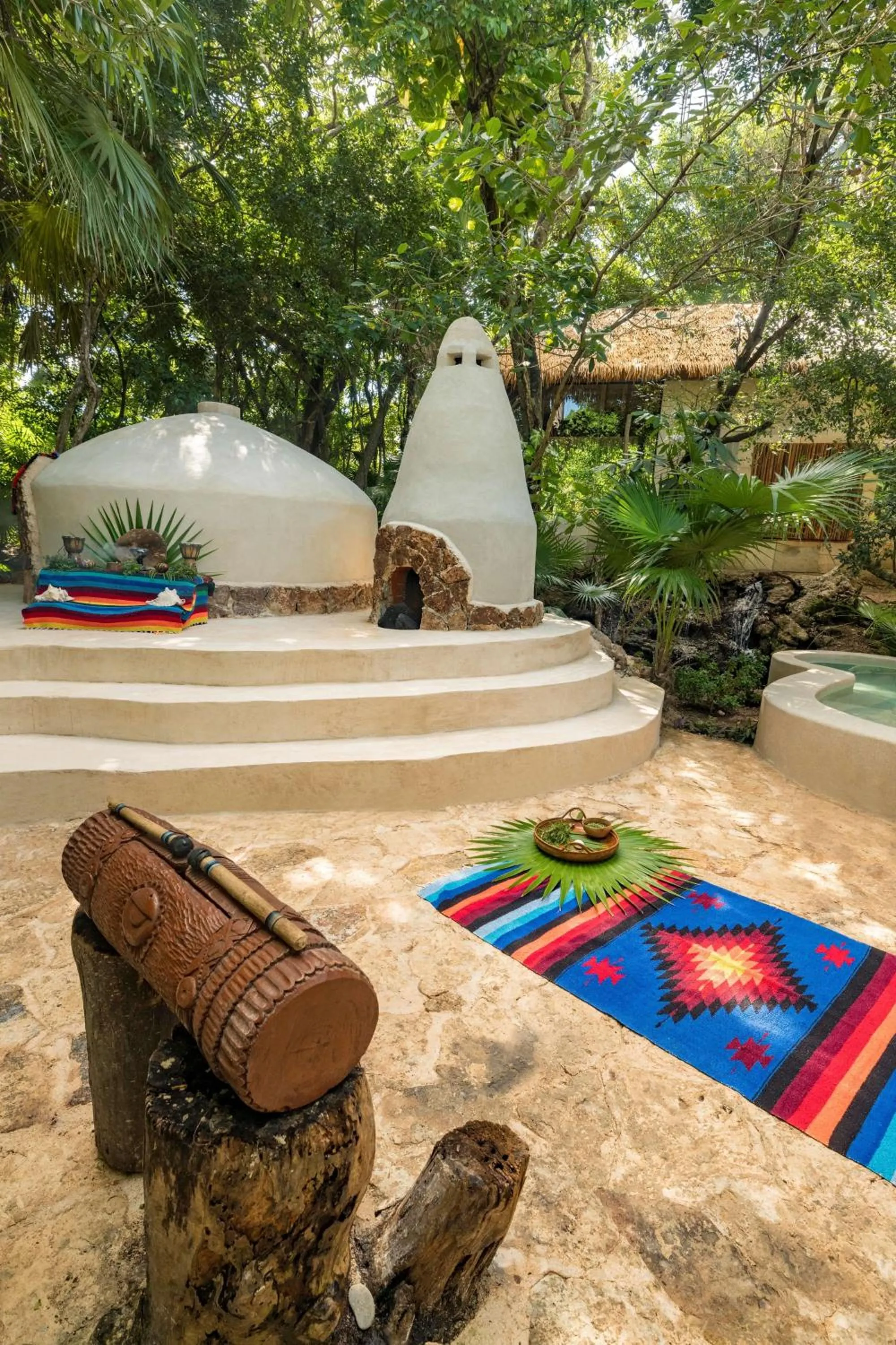 Garden in Viceroy Riviera Maya, a Luxury Villa Resort