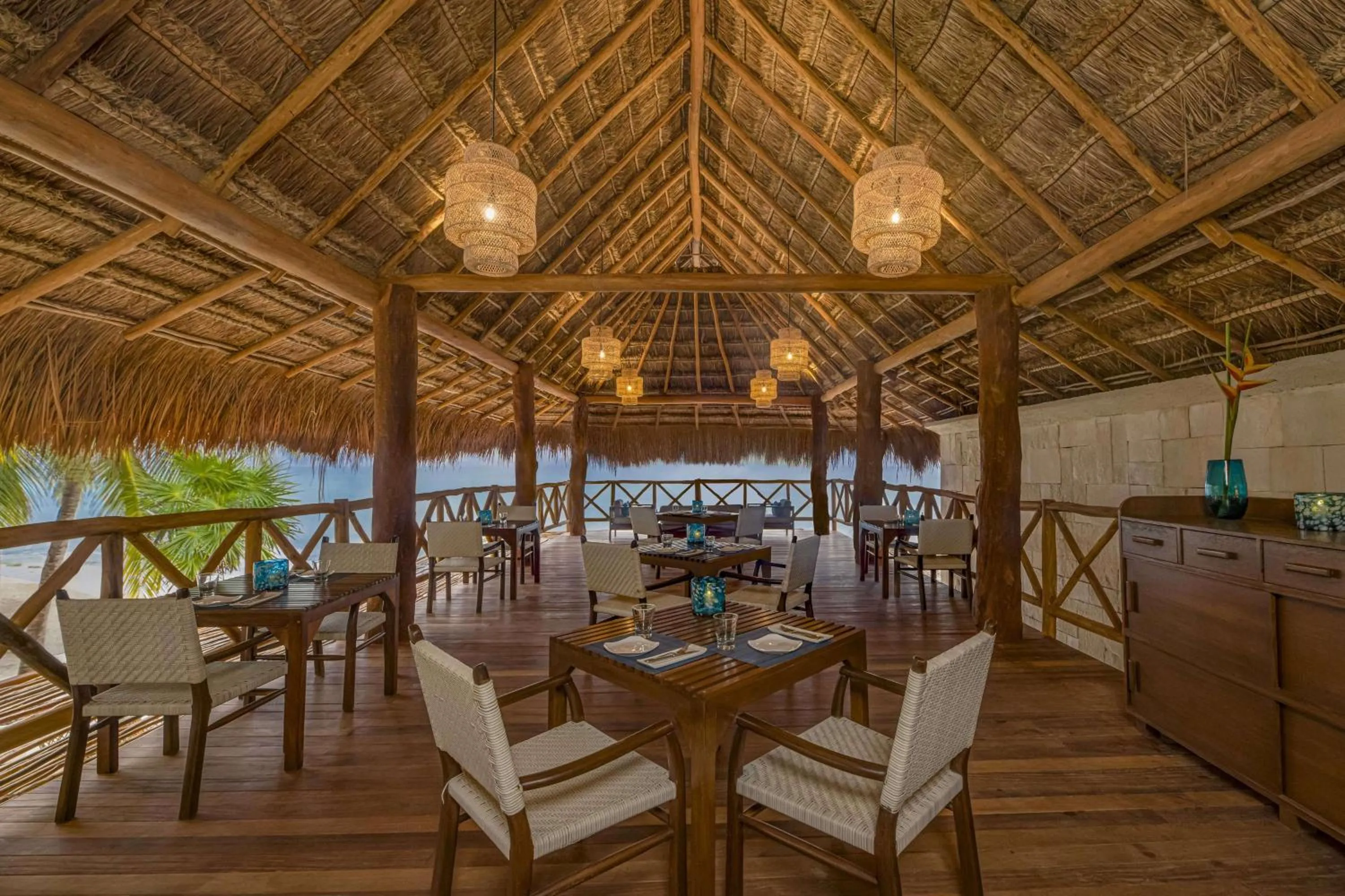 Library in Viceroy Riviera Maya, a Luxury Villa Resort