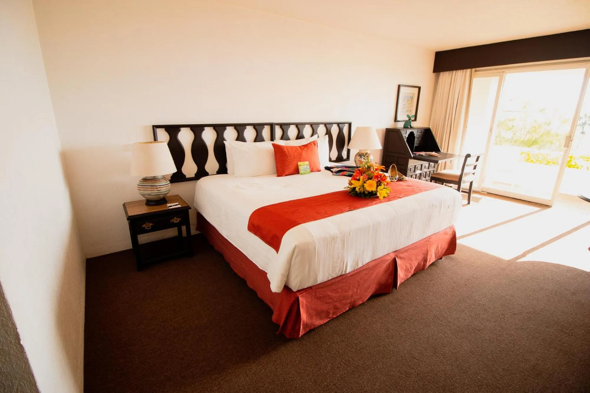 Bedroom, Bed in Hotel Victoria Oaxaca