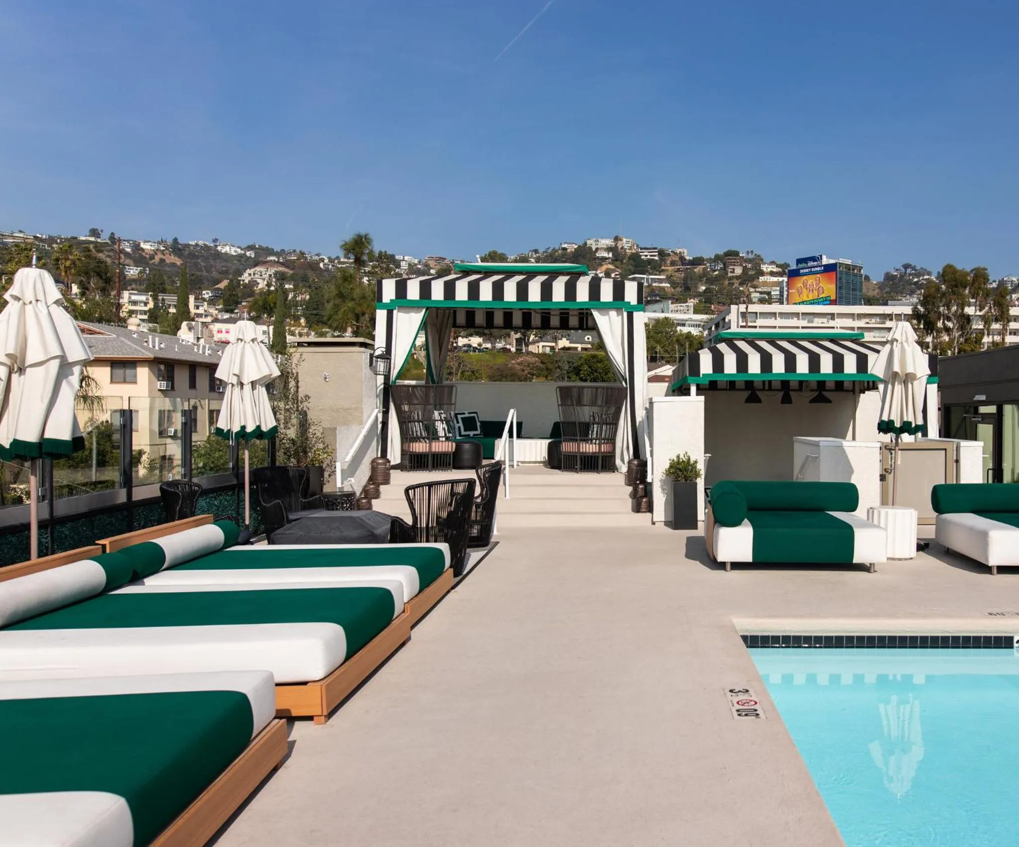 Swimming pool in Chamberlain West Hollywood