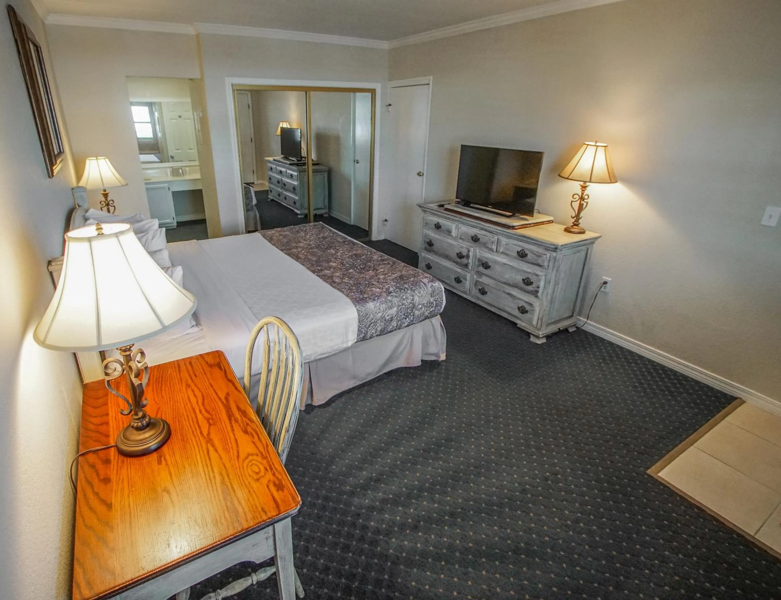 Bed in Marina Bay Resort