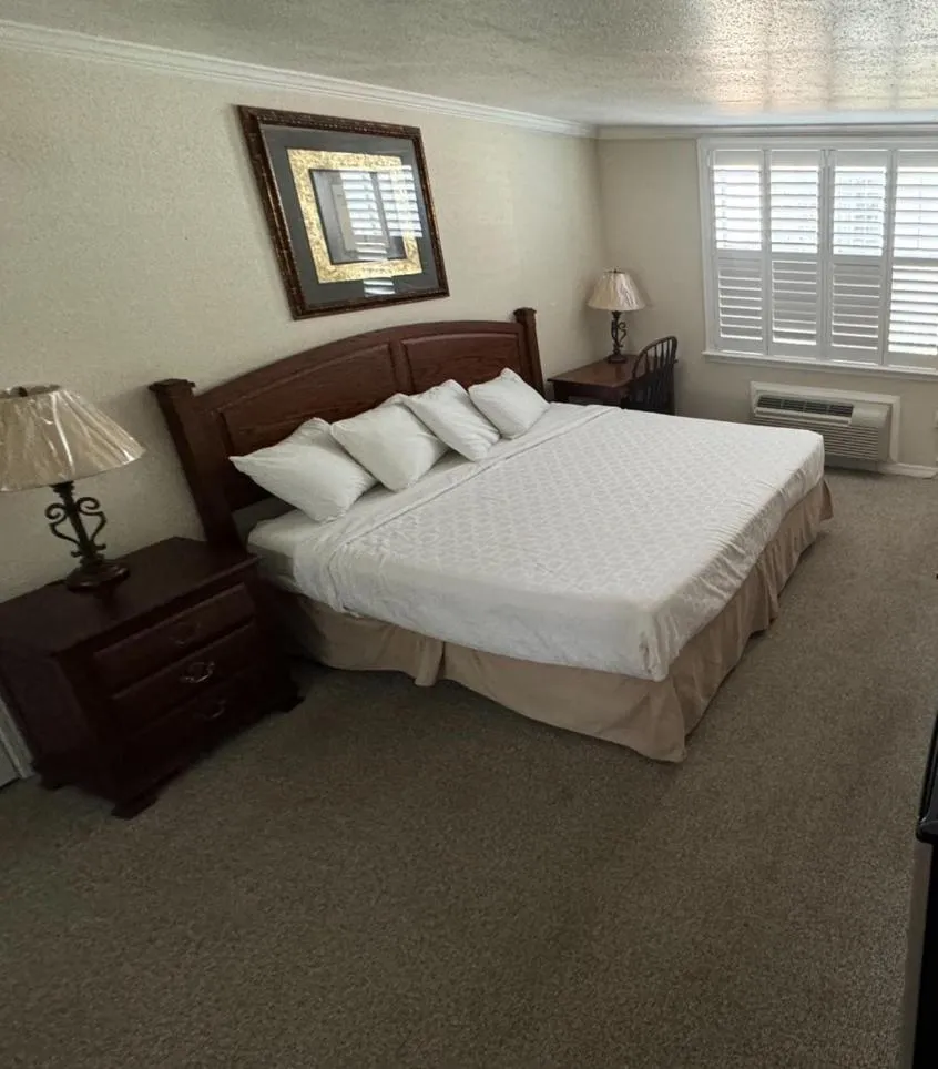 Bed in Marina Bay Resort