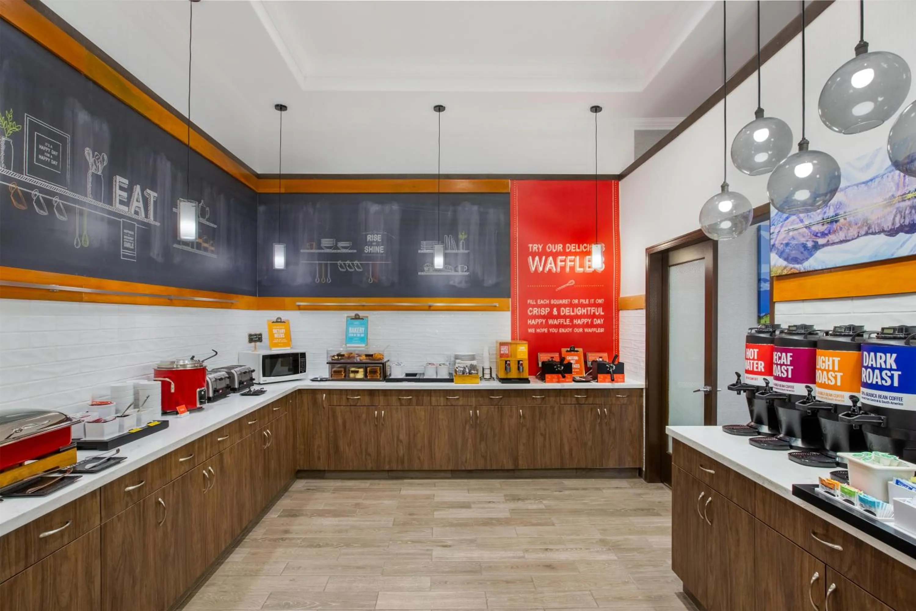 Breakfast in Hampton Inn by Hilton Kamloops