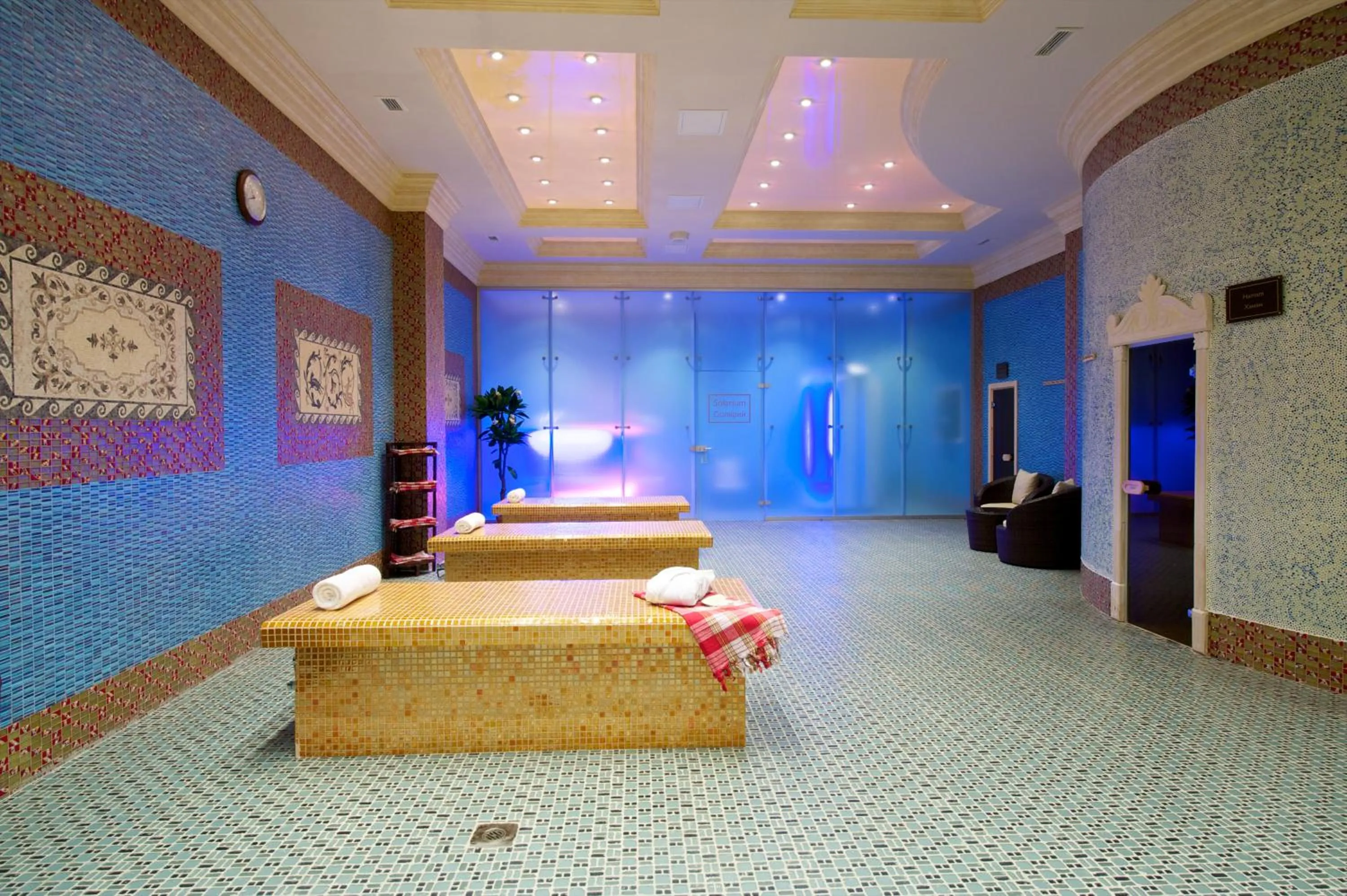 Sauna in Royal Tulip Almaty Hotel