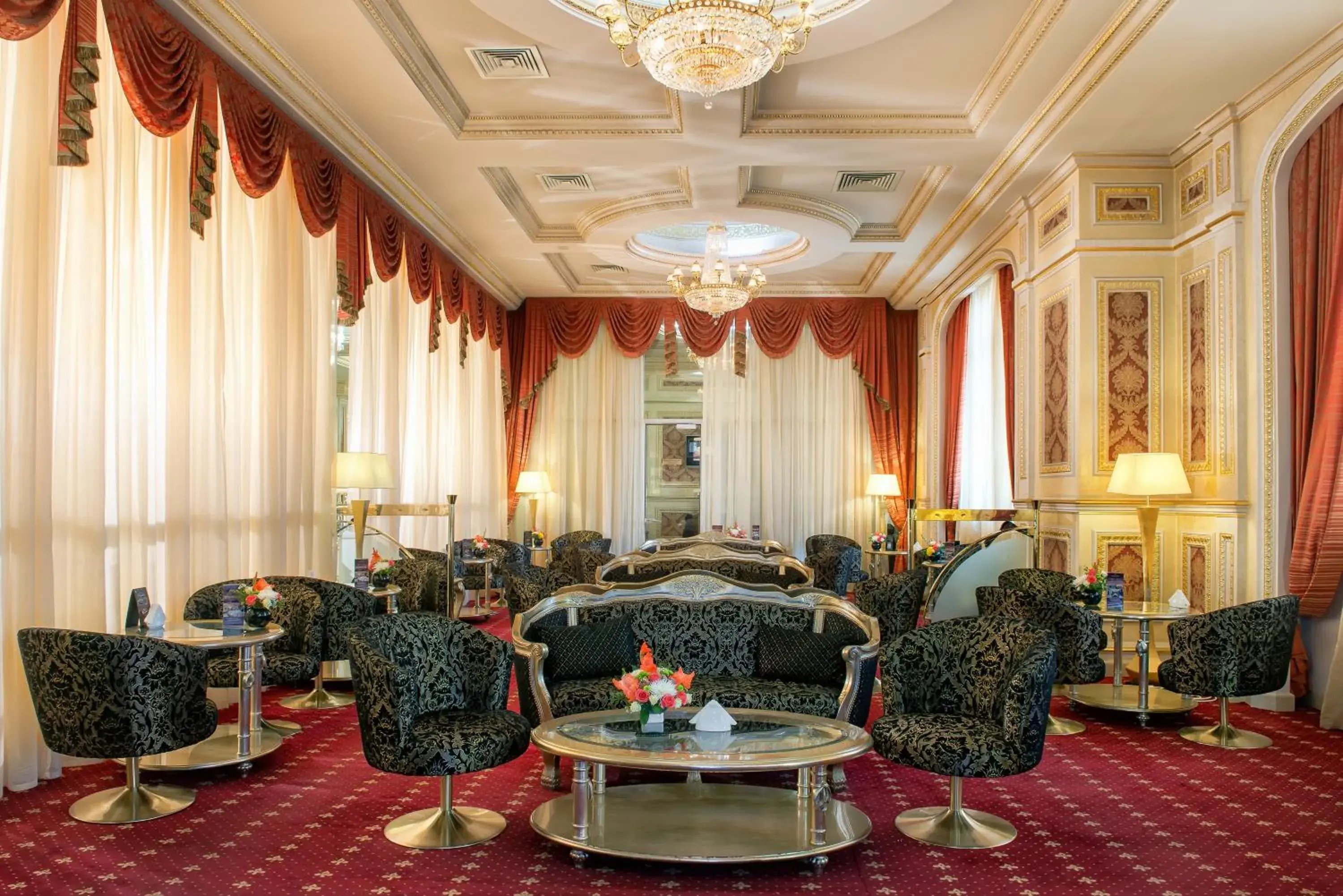 Lobby or reception in Royal Tulip Almaty Hotel Lobby or reception in Royal Tulip Almaty Hotel