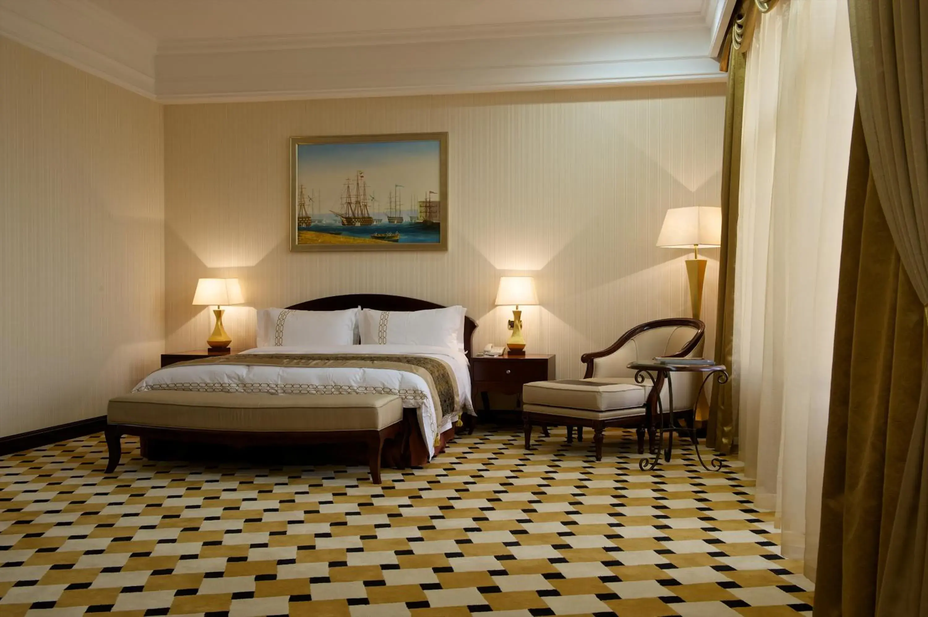 Bed in Royal Tulip Almaty Hotel Bed in Royal Tulip Almaty Hotel