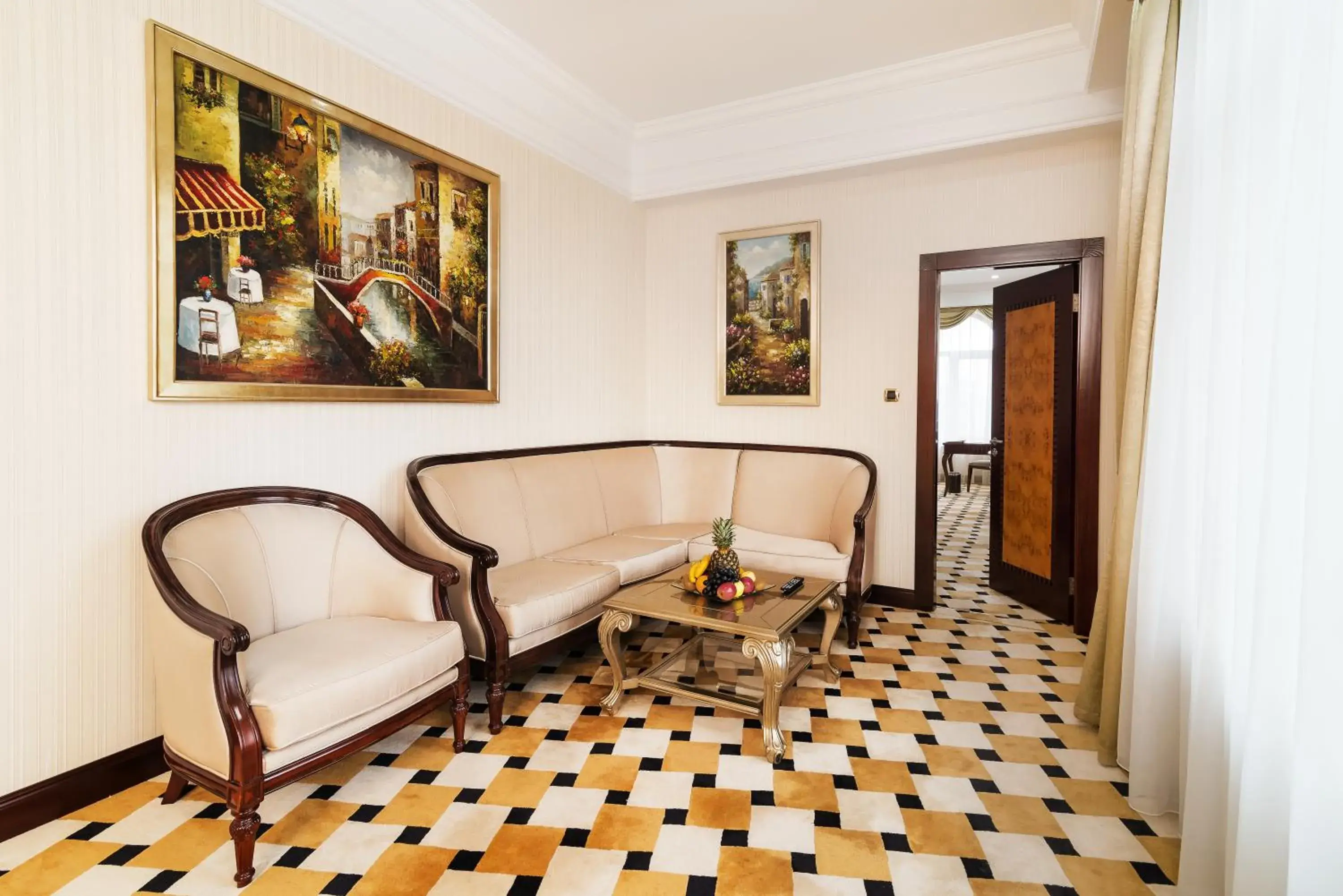 Living room in Royal Tulip Almaty Hotel Living room in Royal Tulip Almaty Hotel