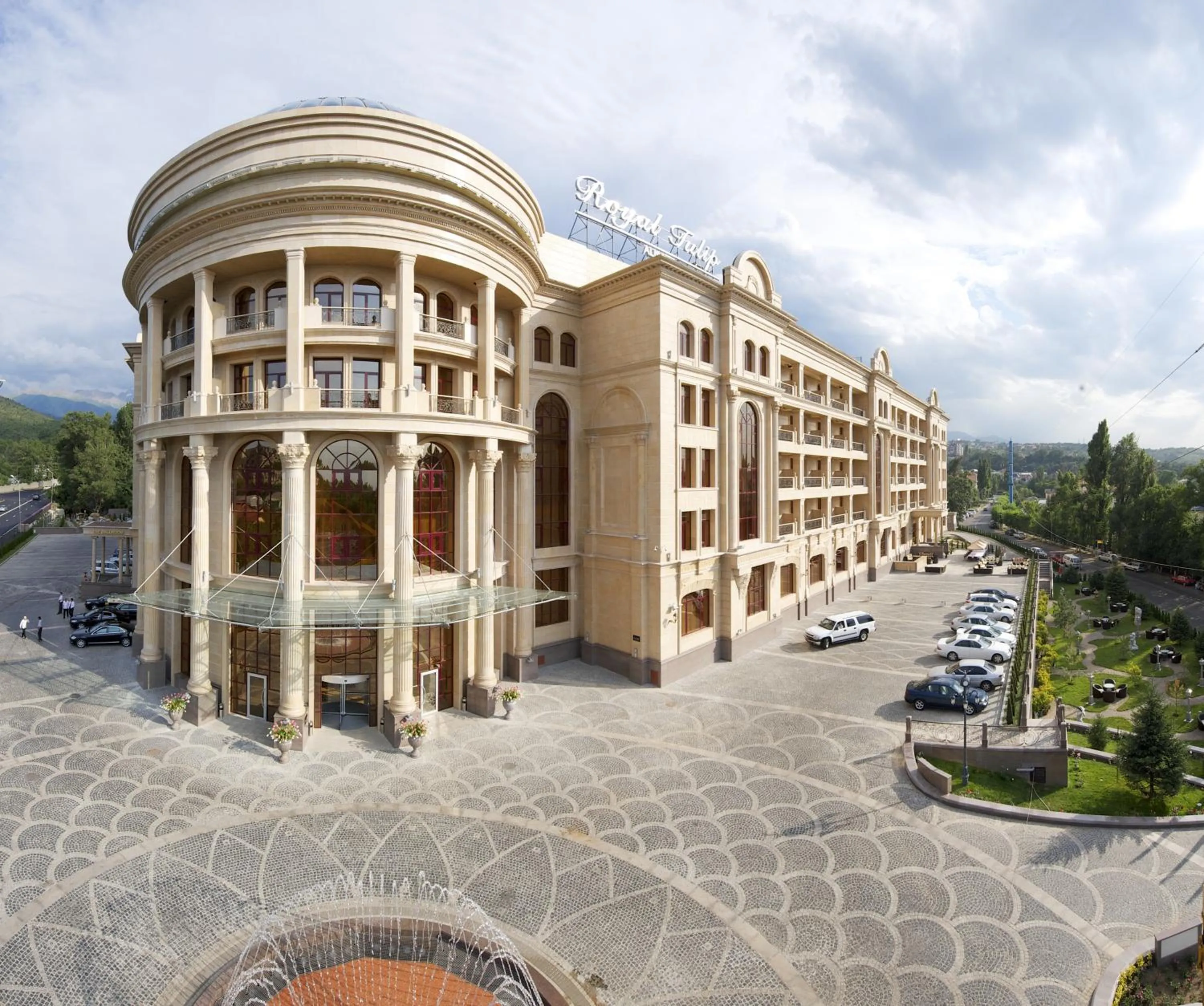 Facade/entrance in Royal Tulip Almaty Hotel