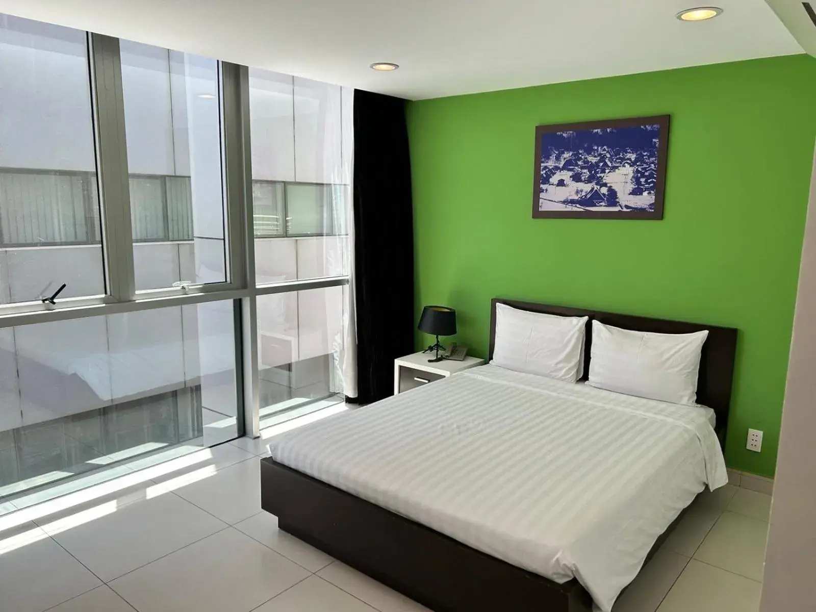 Bed in Minh Khang Hotel Bed in Minh Khang Hotel