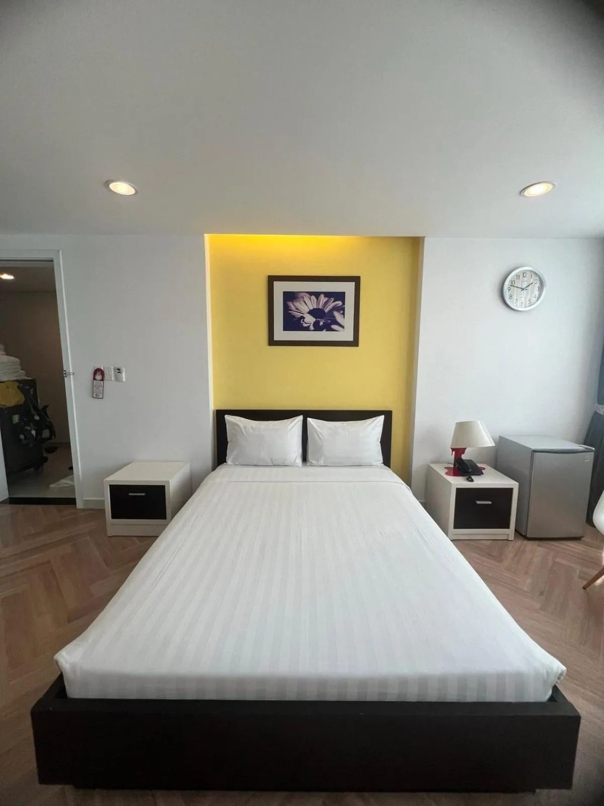 Bed in Minh Khang Hotel