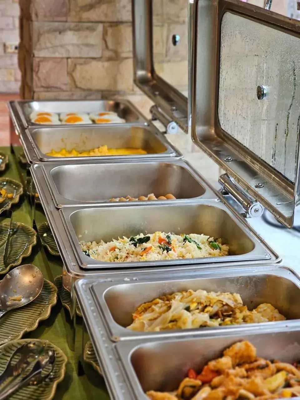 Breakfast in Feung Nakorn Balcony Rooms and Cafe Breakfast in Feung Nakorn Balcony Rooms and Cafe