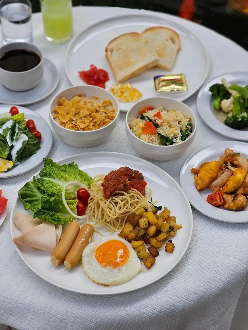 Breakfast in Feung Nakorn Balcony Rooms and Cafe Breakfast in Feung Nakorn Balcony Rooms and Cafe