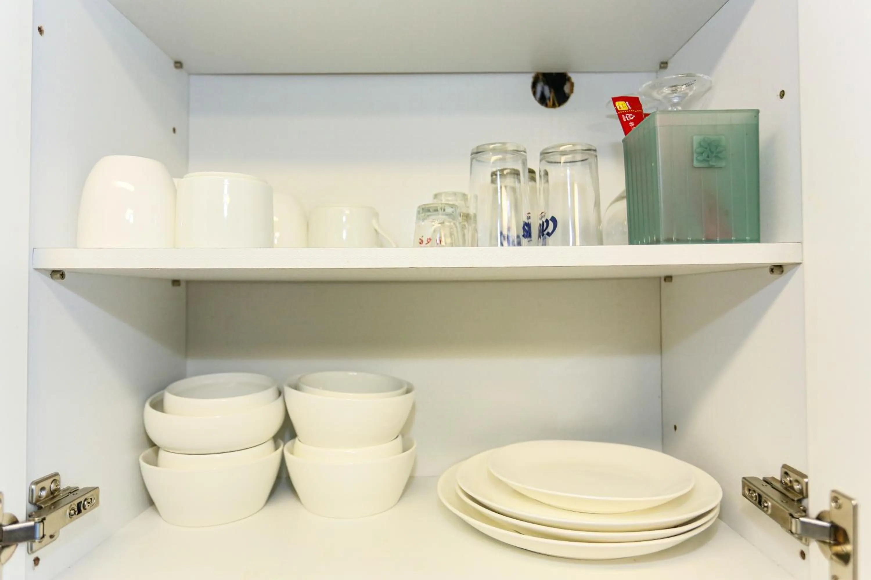 Kitchen or kitchenette in Four Season Pension