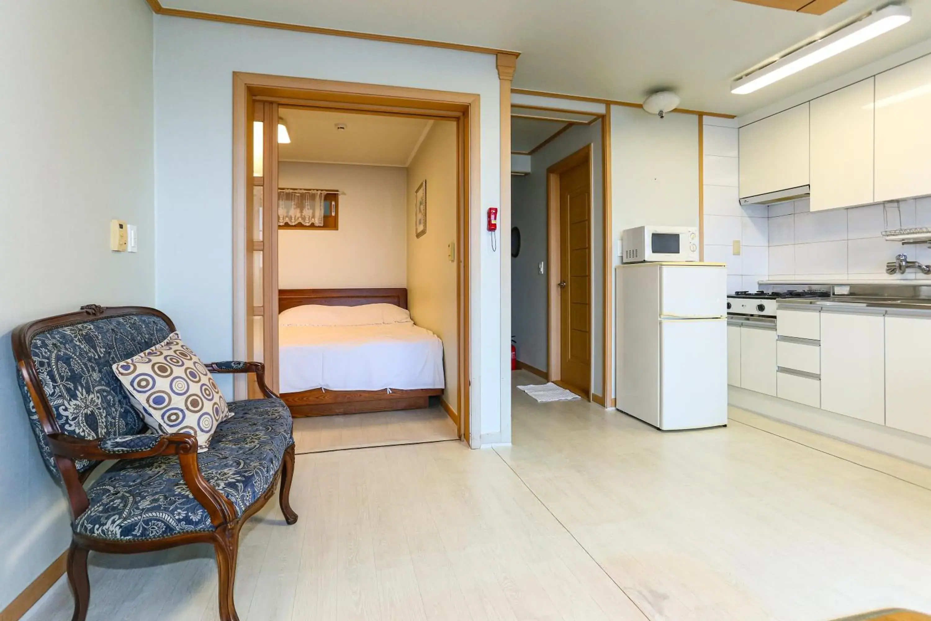 Decorative detail, Bed in Four Season Pension Decorative detail, Bed in Four Season Pension